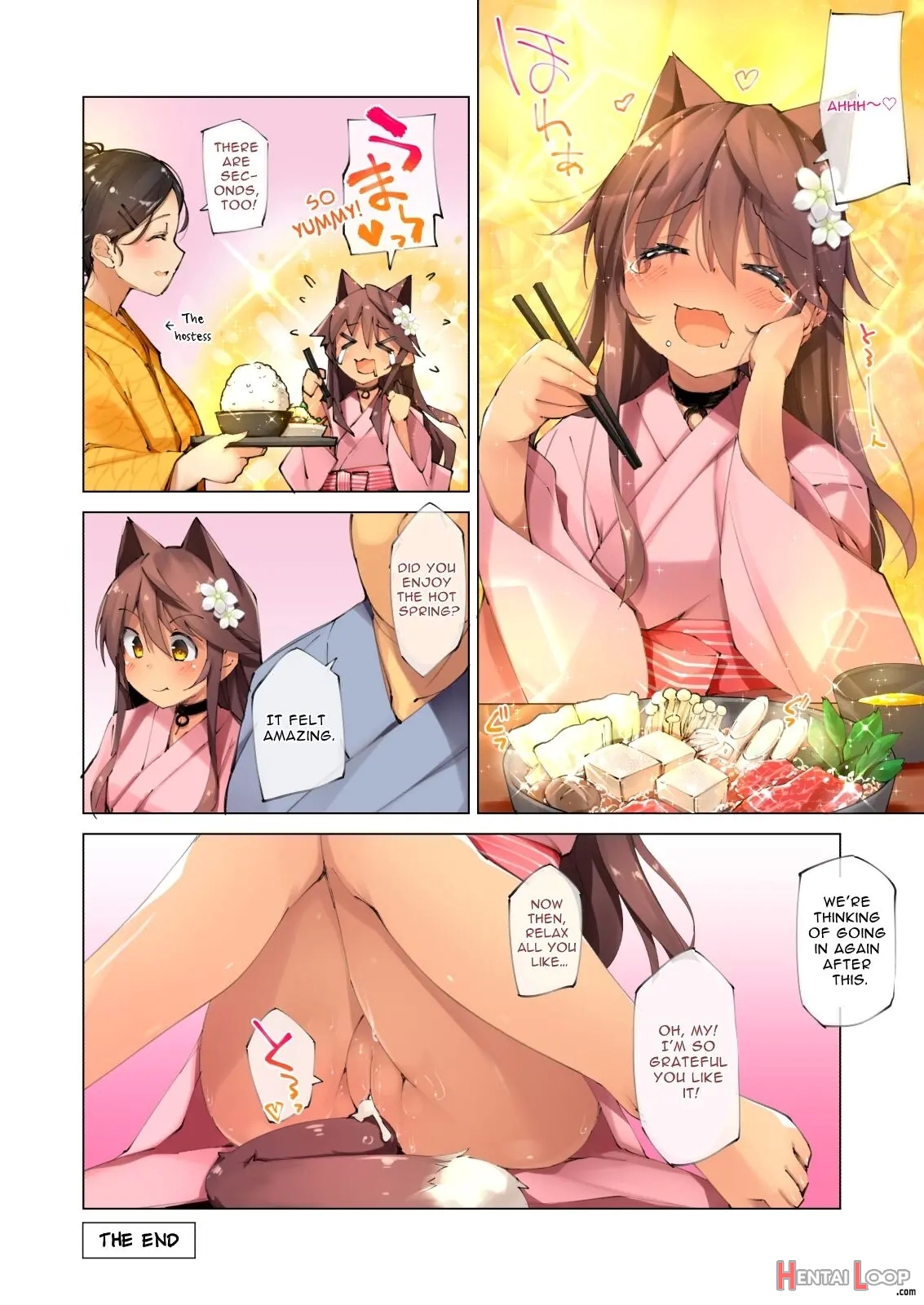 Neko Neko Note 7 Choroi Shoujo Onsen Sasotte Yukemuri Sex Suru Hon + Omake page 23