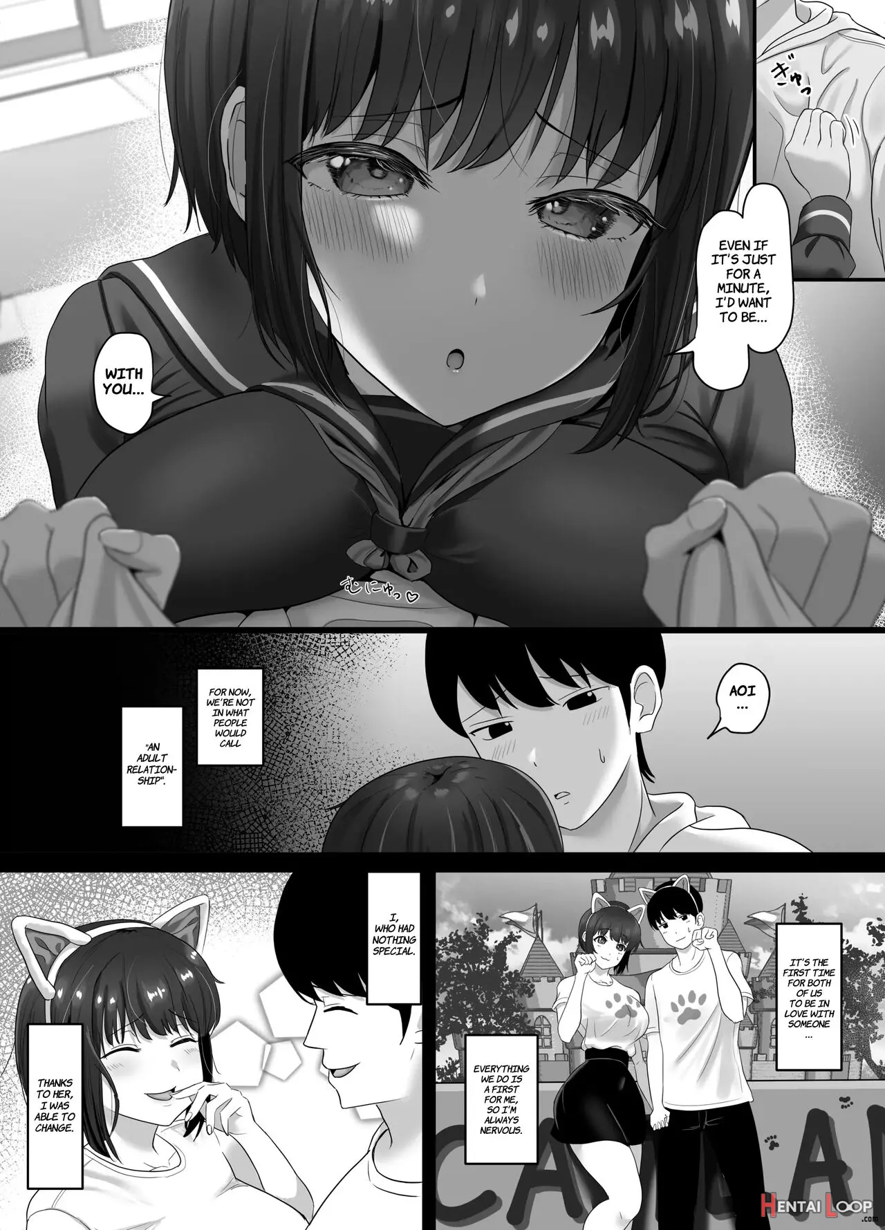 Ochi Muku ~enkyori Renaichuu No Seijun Kanojo Ga Charao Ni Yogosareru Hanashi~ page 4