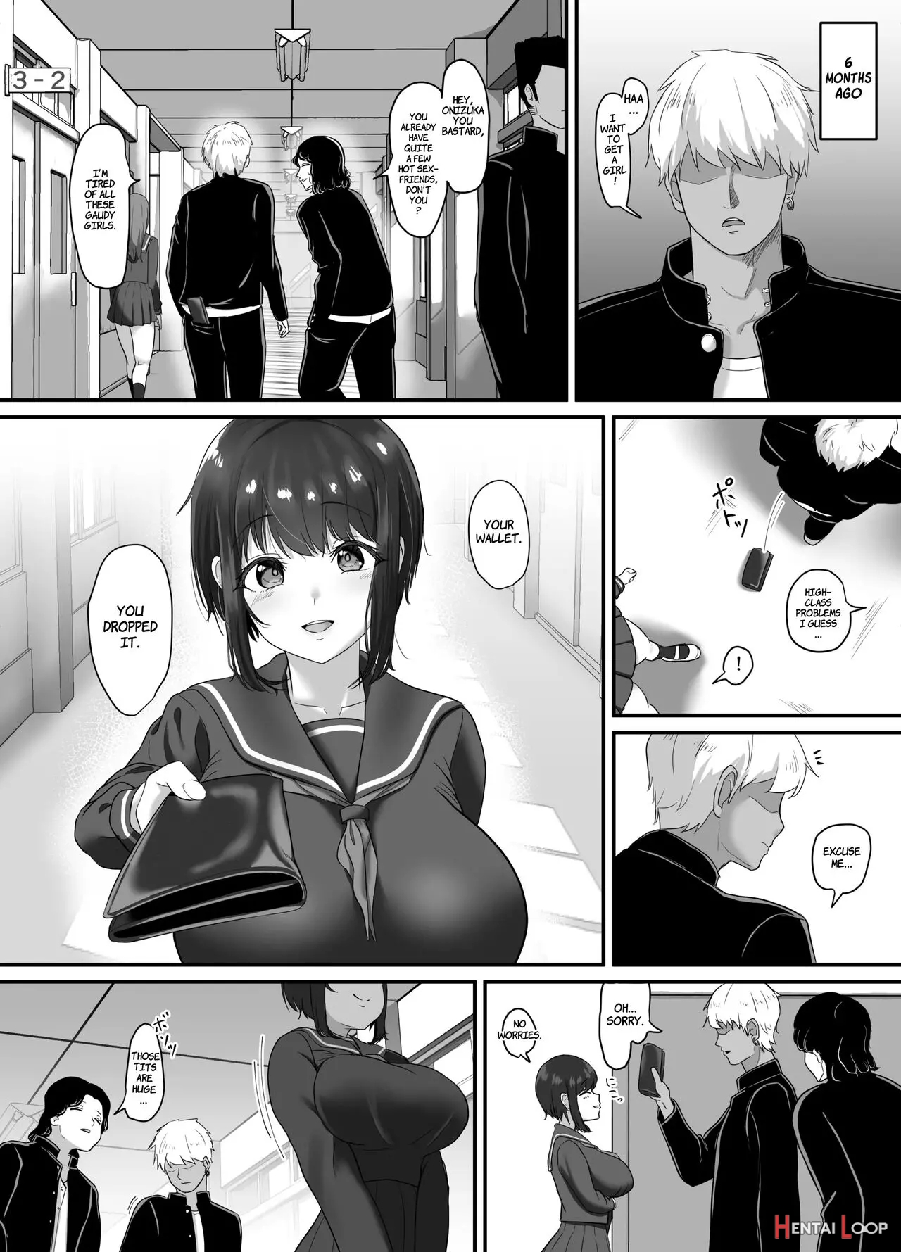 Ochi Muku ~enkyori Renaichuu No Seijun Kanojo Ga Charao Ni Yogosareru Hanashi~ page 9