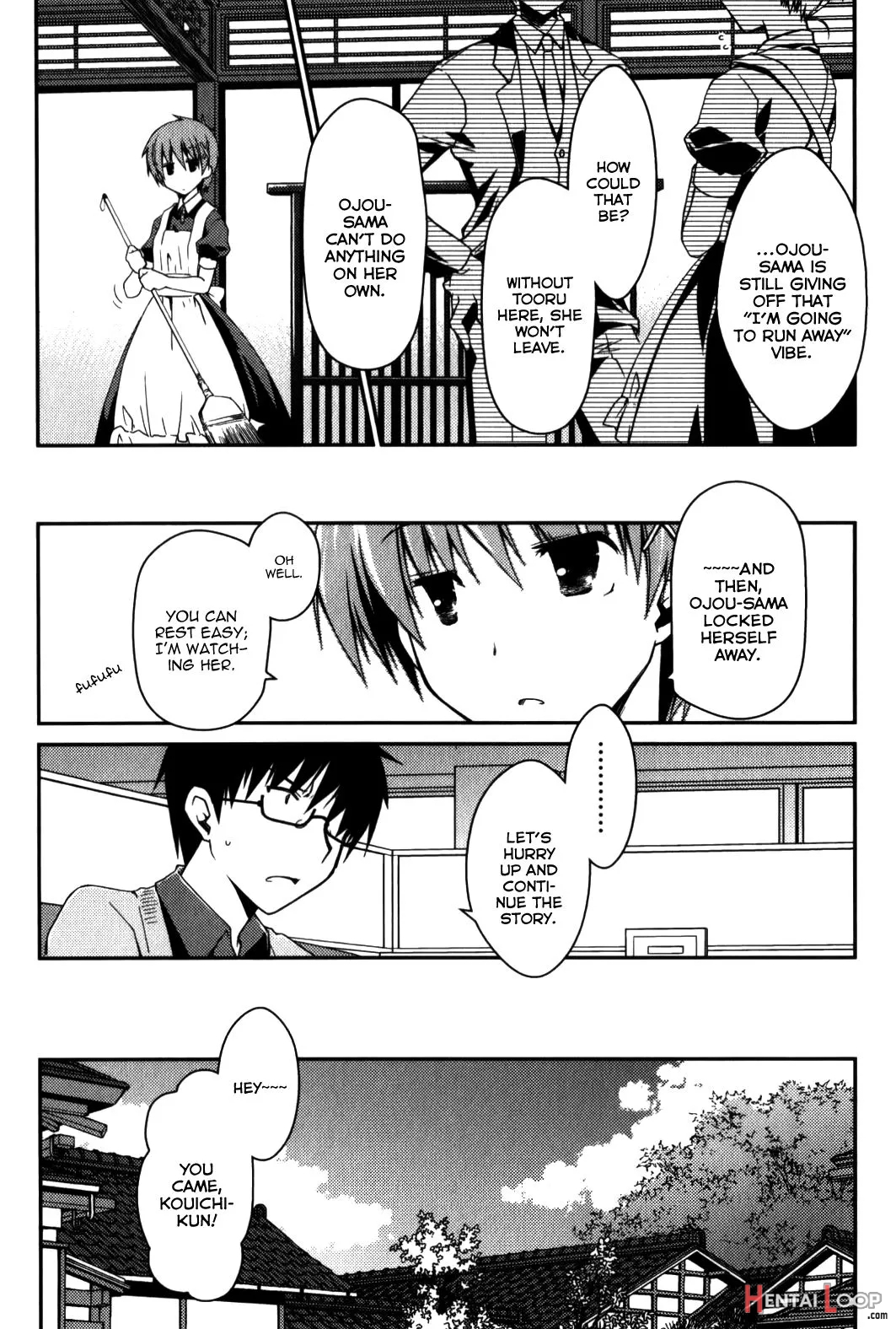 Ojou-sama Wa Nigedashita page 313