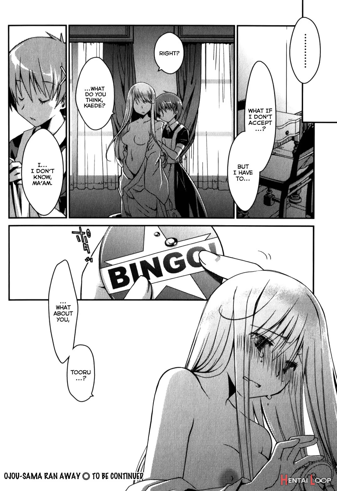 Ojou-sama Wa Nigedashita page 319