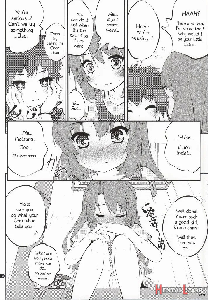 Onee-chan Nanon? page 13