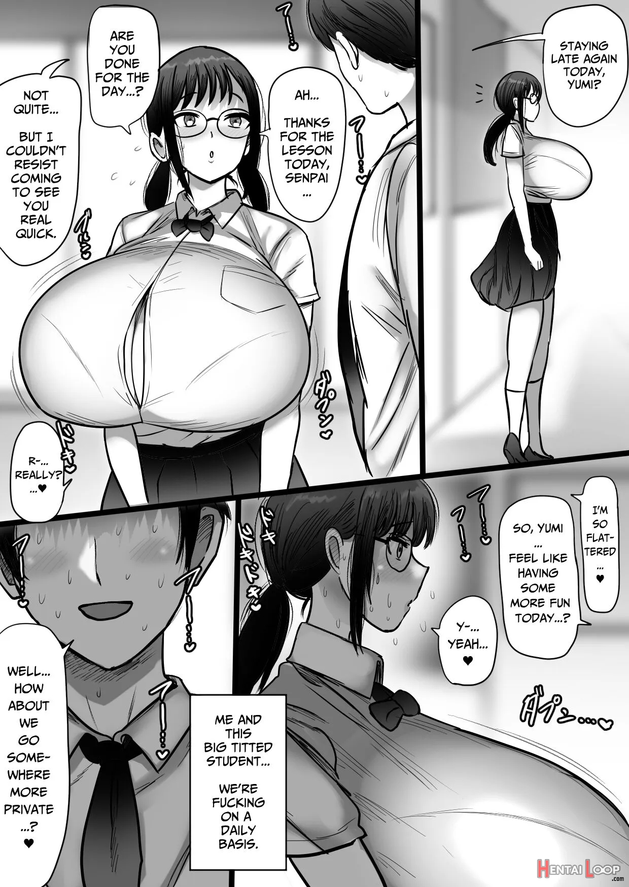 Orikou Jimi Megane Bakunyuu To No Furin Koubi page 3