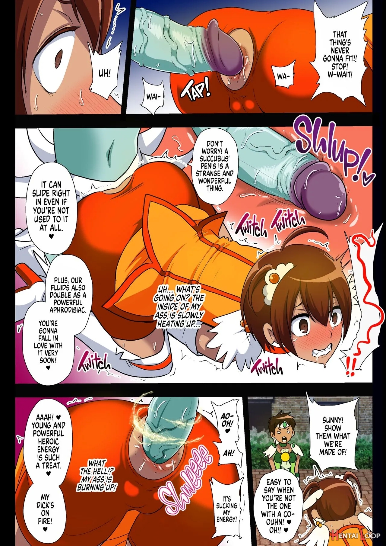 Preccubus V.s. Shota Cure - Decensored page 10