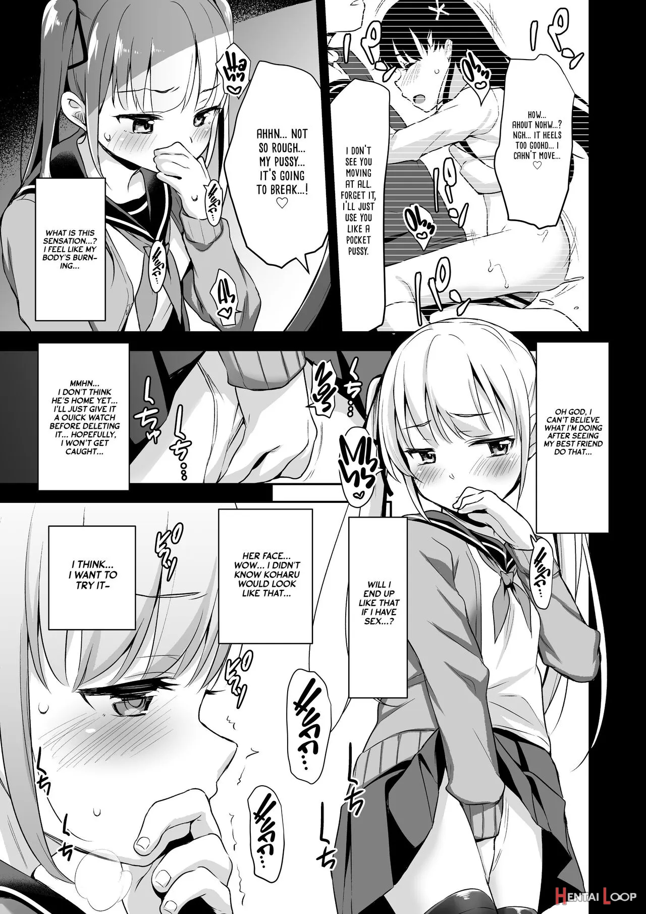 Rachirare Shoujo Wa, Manga No Naka De __. Chinatsu Hen page 8