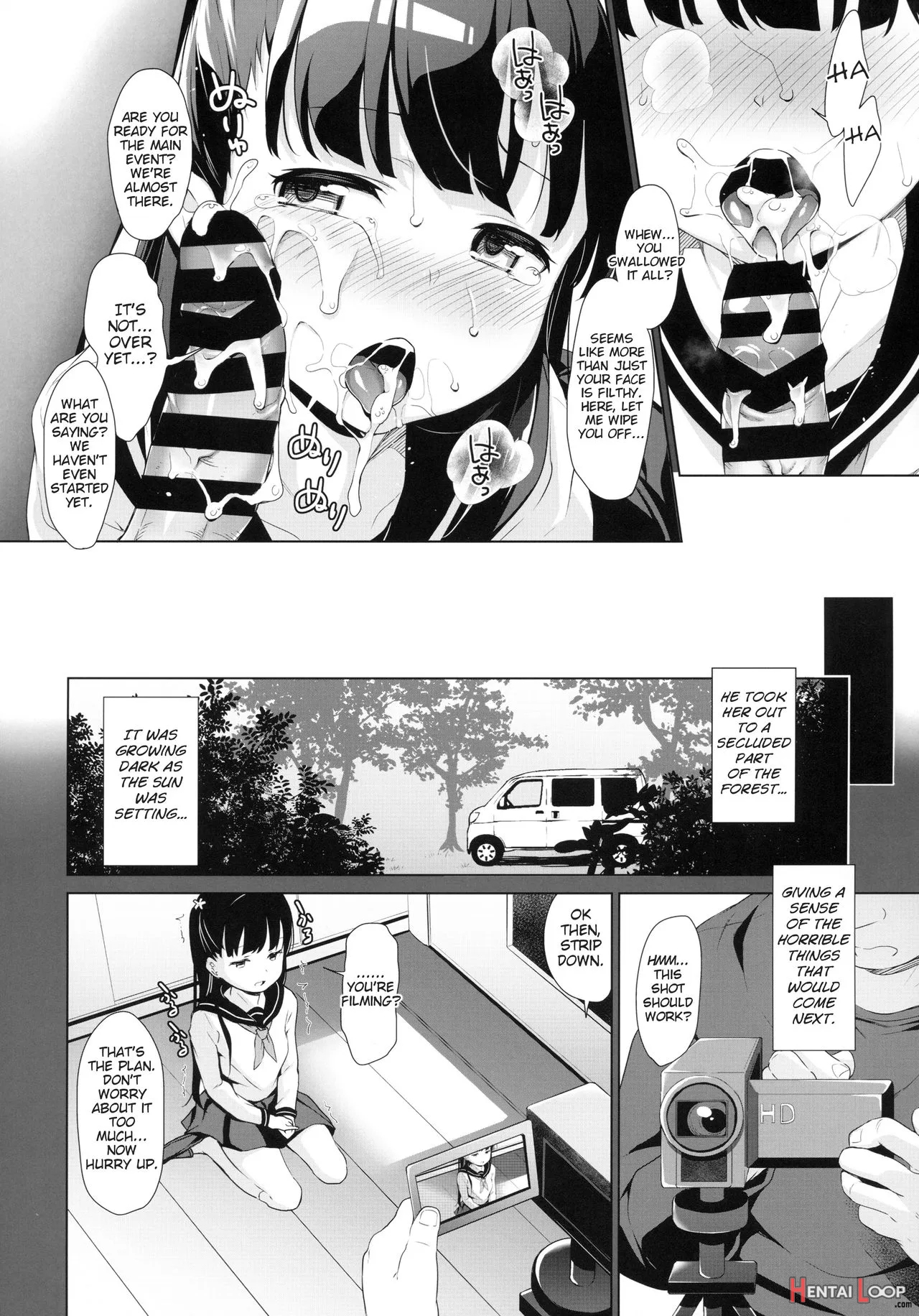 Rachirare Shoujo Wa, Manga No Naka De __. Koharu Hen page 11