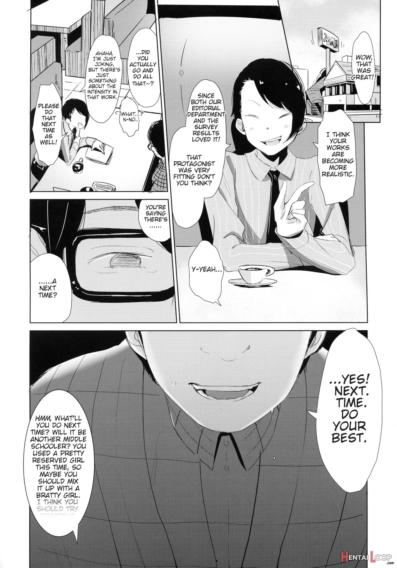 Rachirare Shoujo Wa, Manga No Naka De __. Koharu Hen page 21