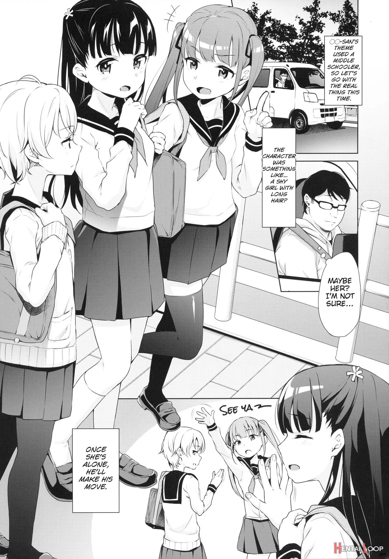 Rachirare Shoujo Wa, Manga No Naka De __. Koharu Hen page 5