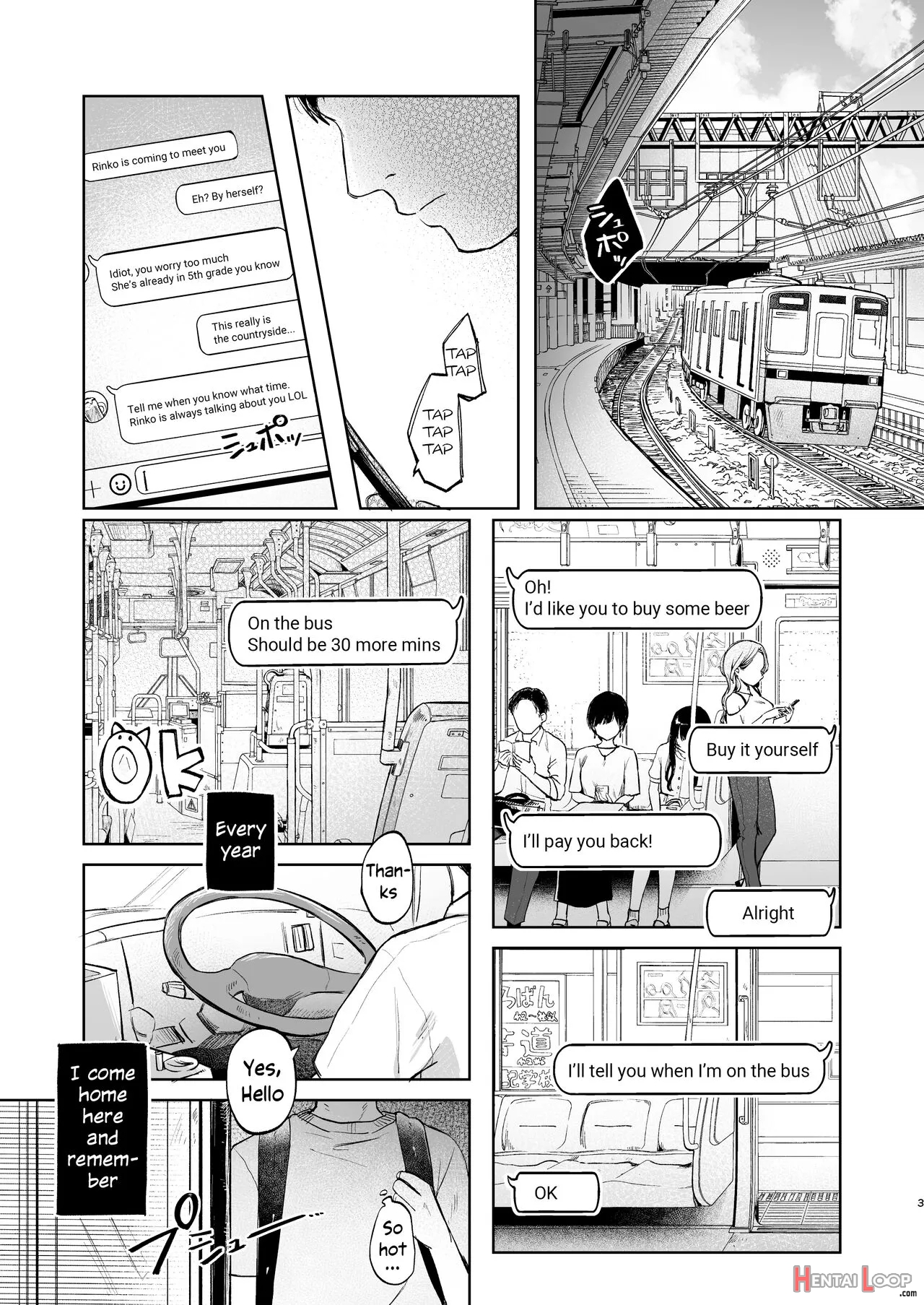 Rinko To Ojisan No Hajimete No Natsuyasumi page 2