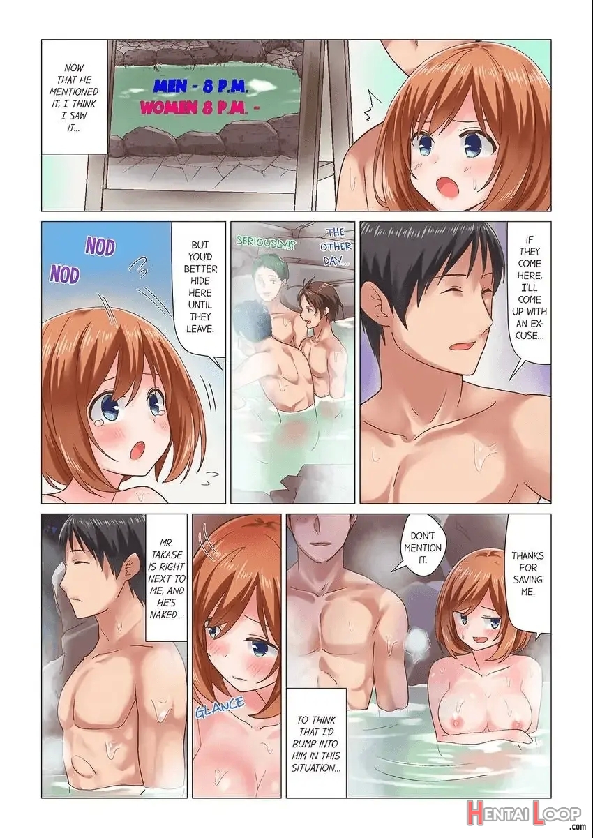 Sakki Massāji-chū Ni Tadesho?～ Suiei Joshi Wa Ecchina Shigeki Ni Yowasugite 1-3 page 74