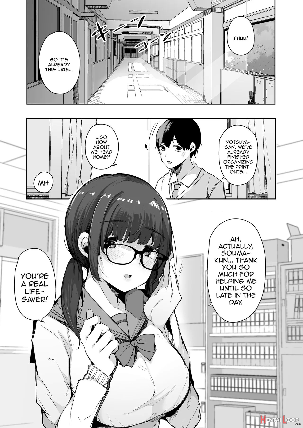 Seiyoku Tsuyome No Kareshi Mochi Iinchou Ga Otosareru Made. page 2