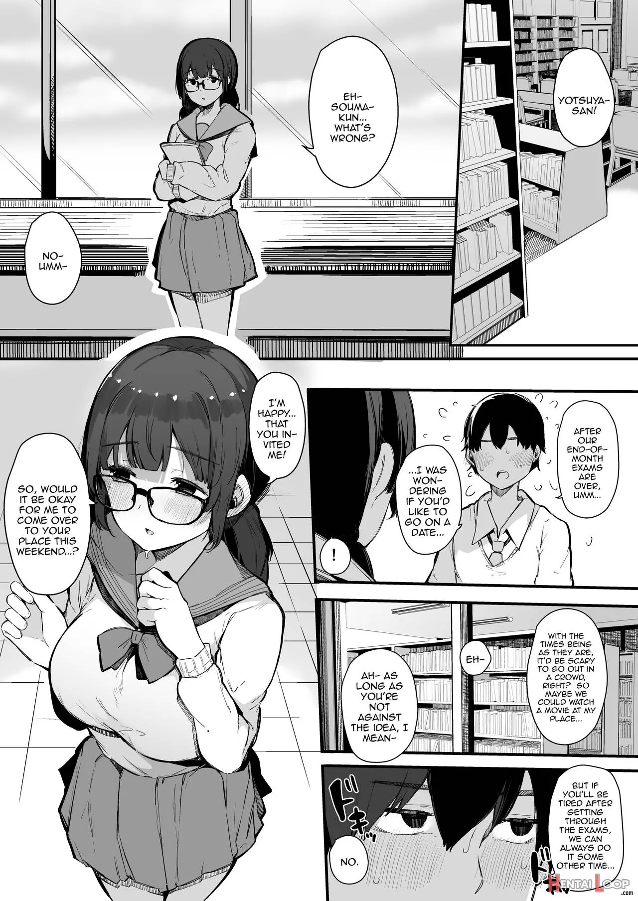 Seiyoku Tsuyome No Kareshi Mochi Iinchou Ga Otosareru Made. page 7