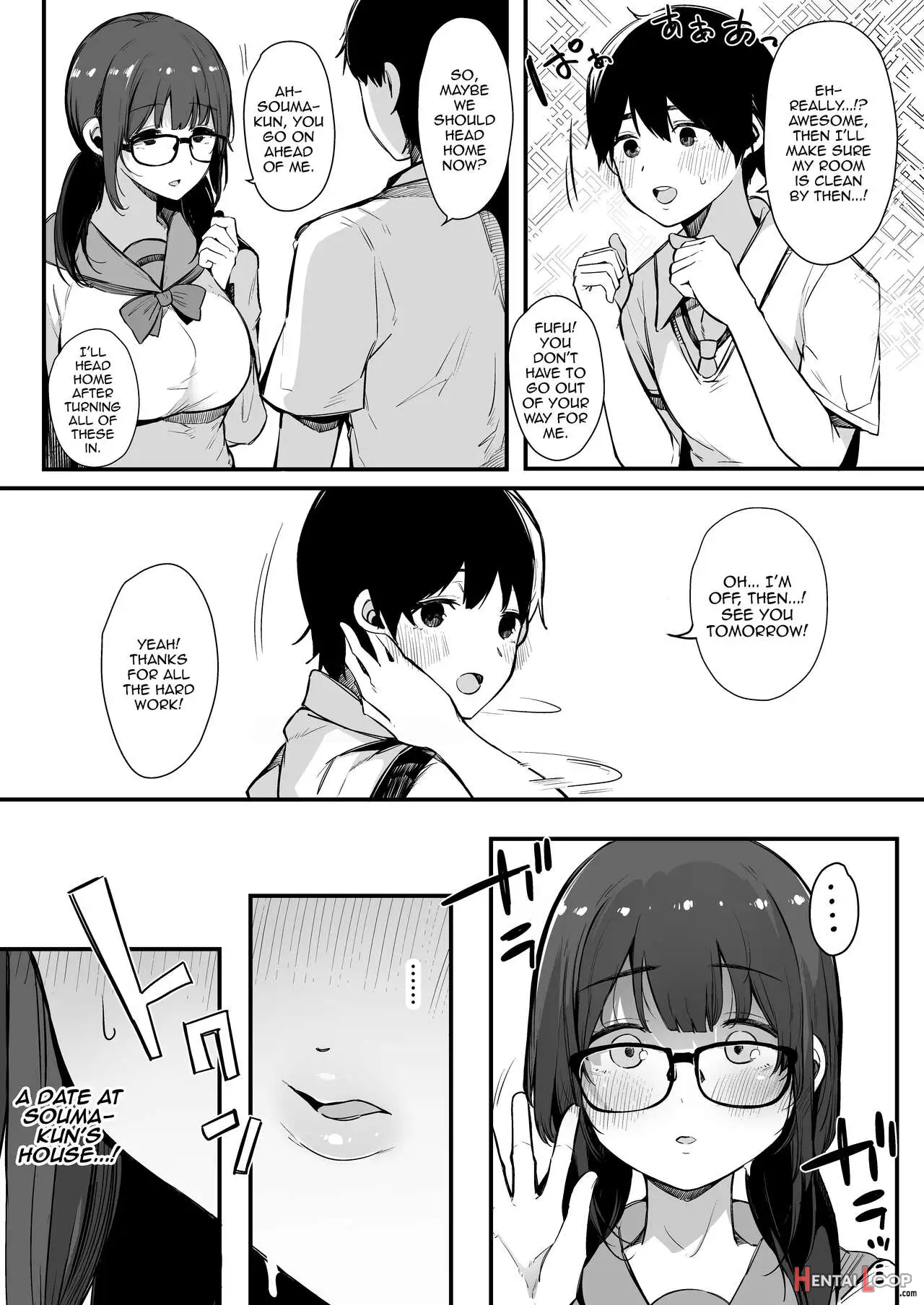 Seiyoku Tsuyome No Kareshi Mochi Iinchou Ga Otosareru Made. page 8