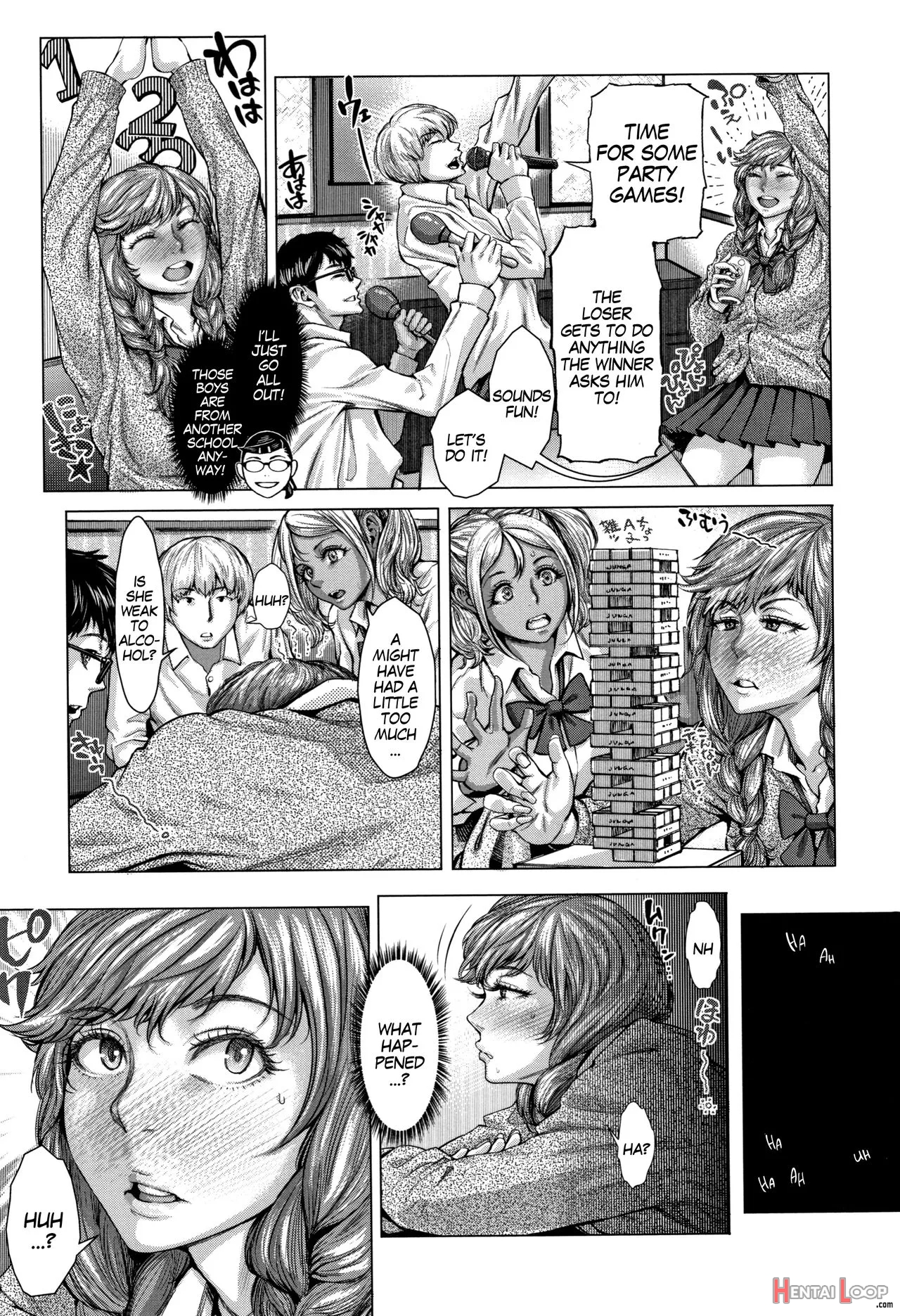 Shiro Gal A-ko To Kuro Gal B-ko No Bitch Nyuumon page 9