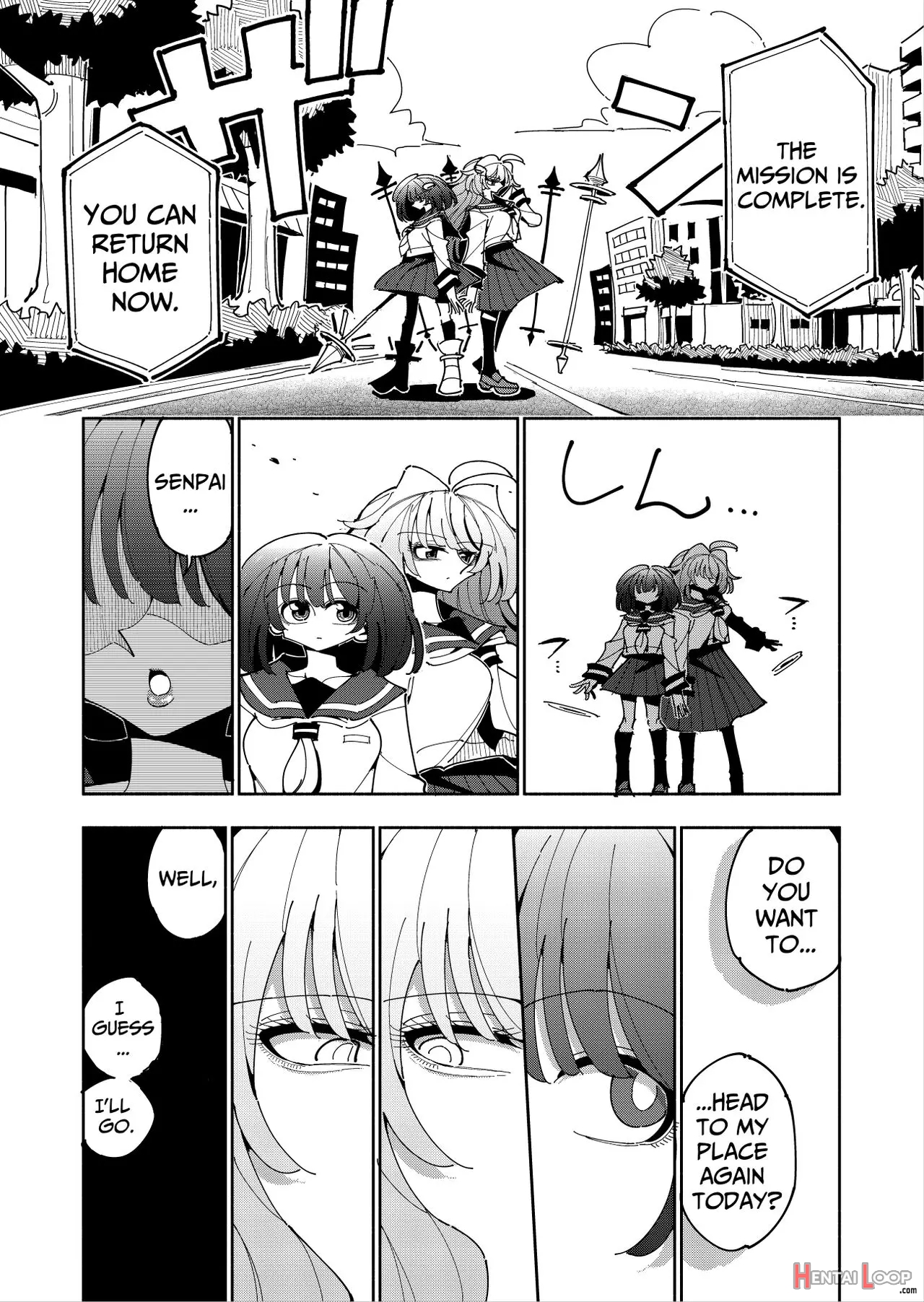 Shizuku To Shiori-senpai Ga Akuochi Futanari Kaizou Sareta Node Watashi Ga Shasei O Kanri Shimasu!- 2 page 13