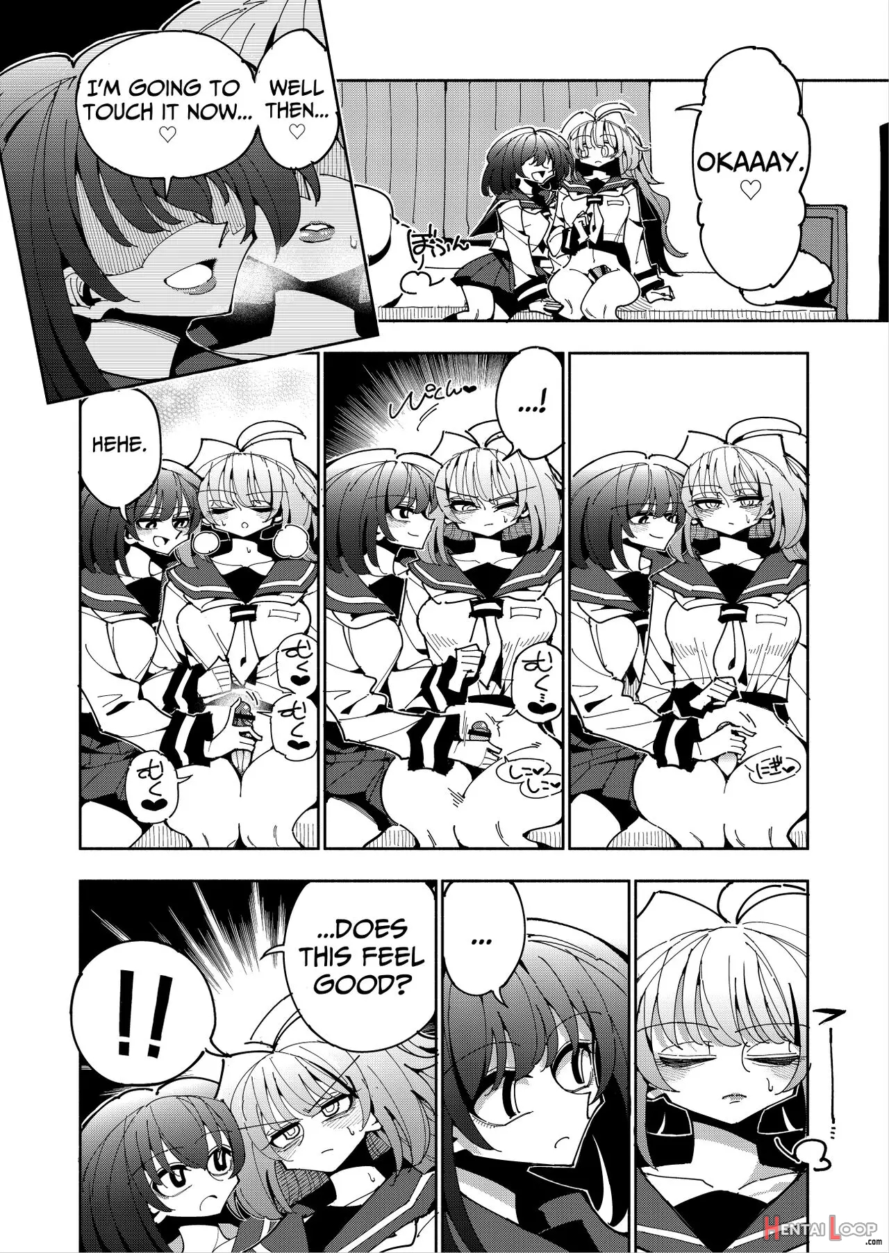 Shizuku To Shiori-senpai Ga Akuochi Futanari Kaizou Sareta Node Watashi Ga Shasei O Kanri Shimasu!- 2 page 35