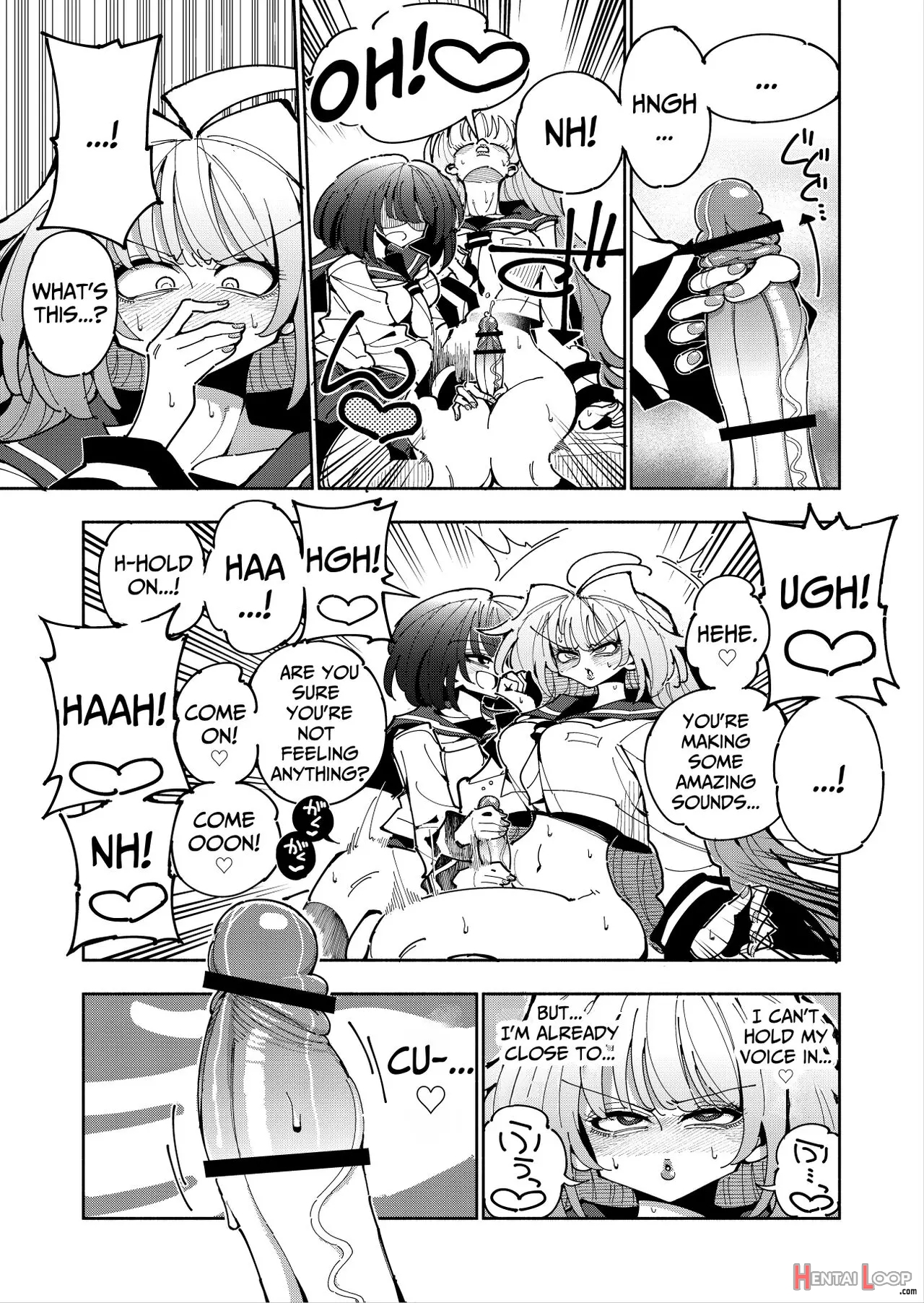 Shizuku To Shiori-senpai Ga Akuochi Futanari Kaizou Sareta Node Watashi Ga Shasei O Kanri Shimasu!- 2 page 38