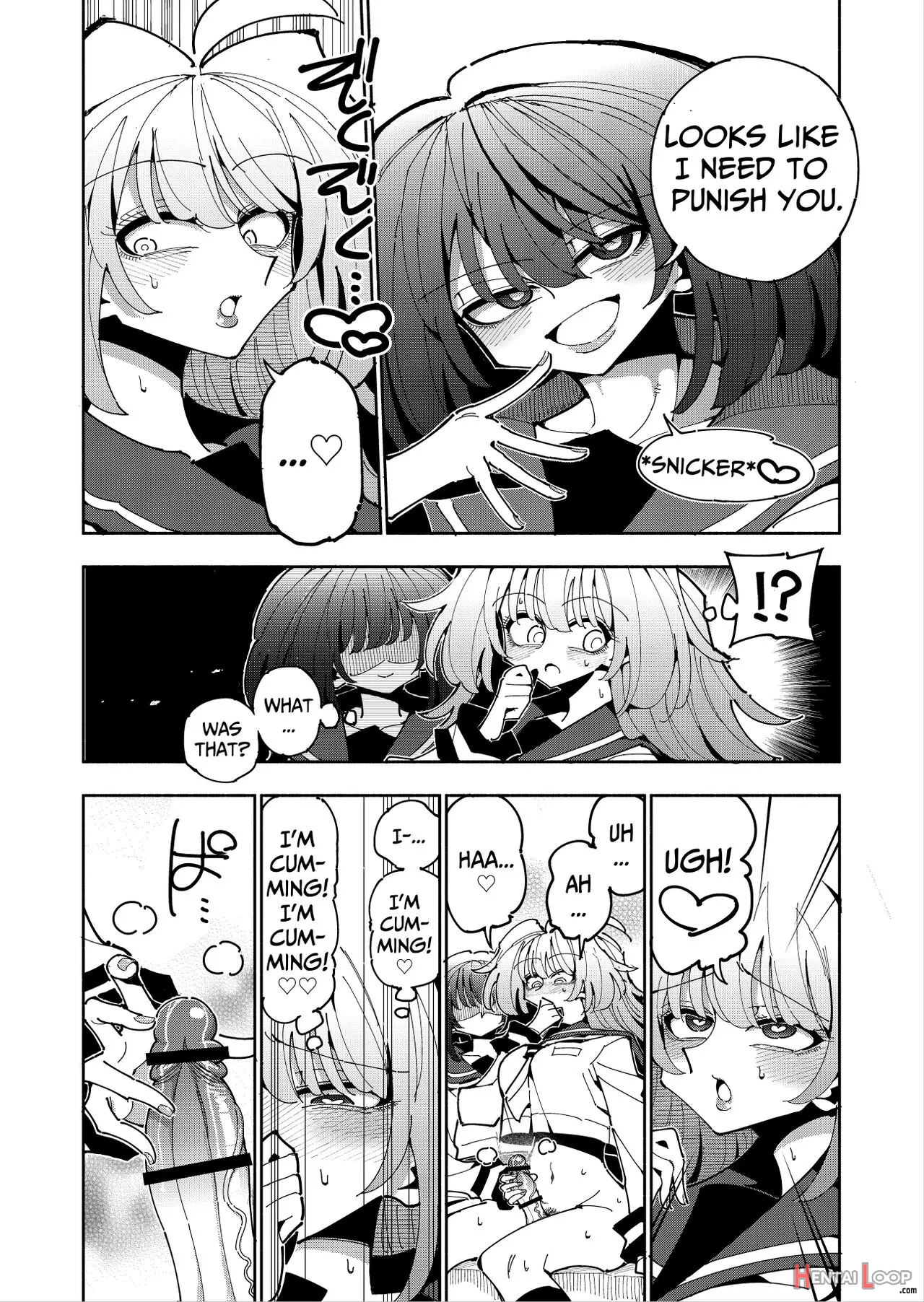 Shizuku To Shiori-senpai Ga Akuochi Futanari Kaizou Sareta Node Watashi Ga Shasei O Kanri Shimasu!- 2 page 40