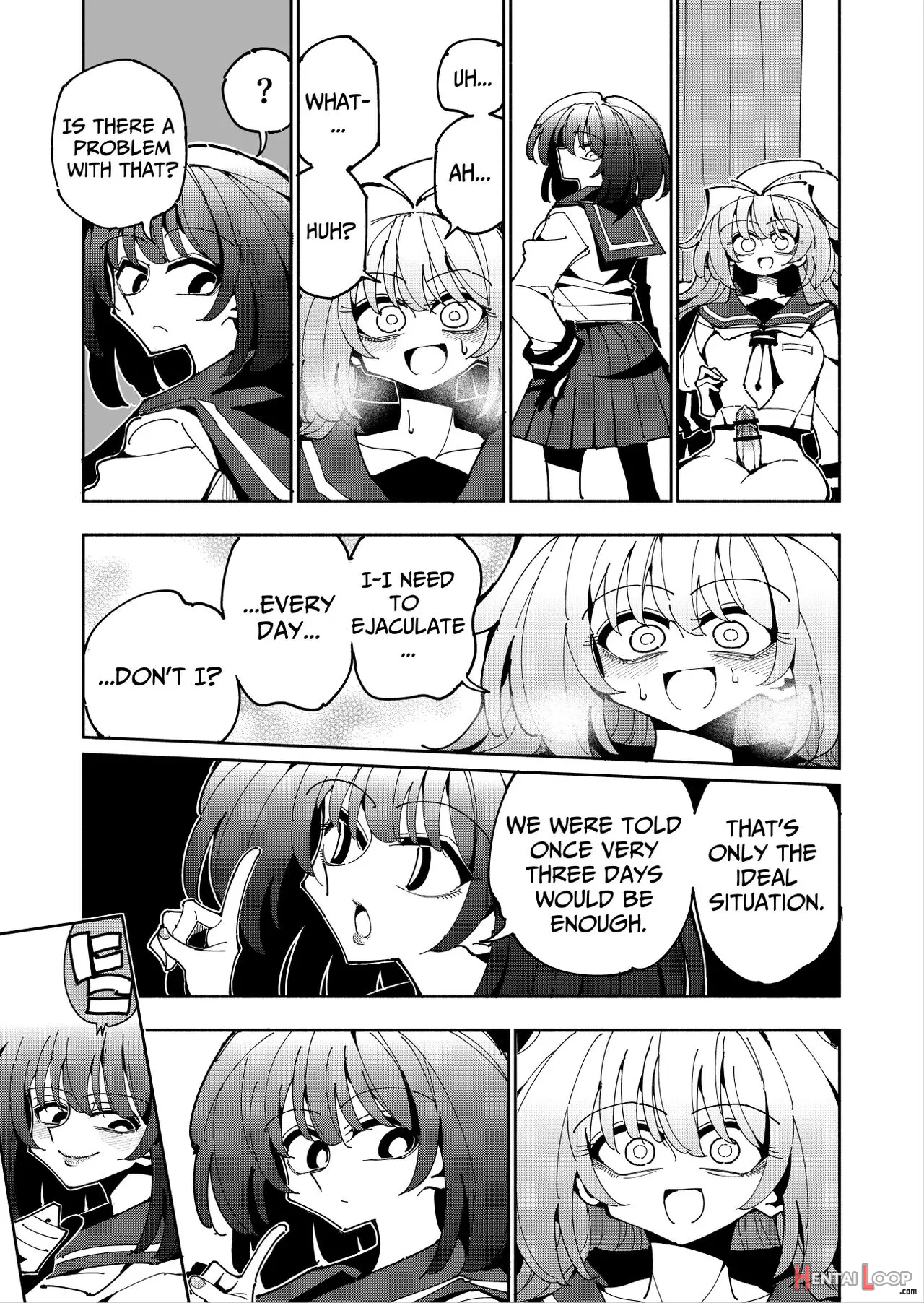 Shizuku To Shiori-senpai Ga Akuochi Futanari Kaizou Sareta Node Watashi Ga Shasei O Kanri Shimasu!- 2 page 45