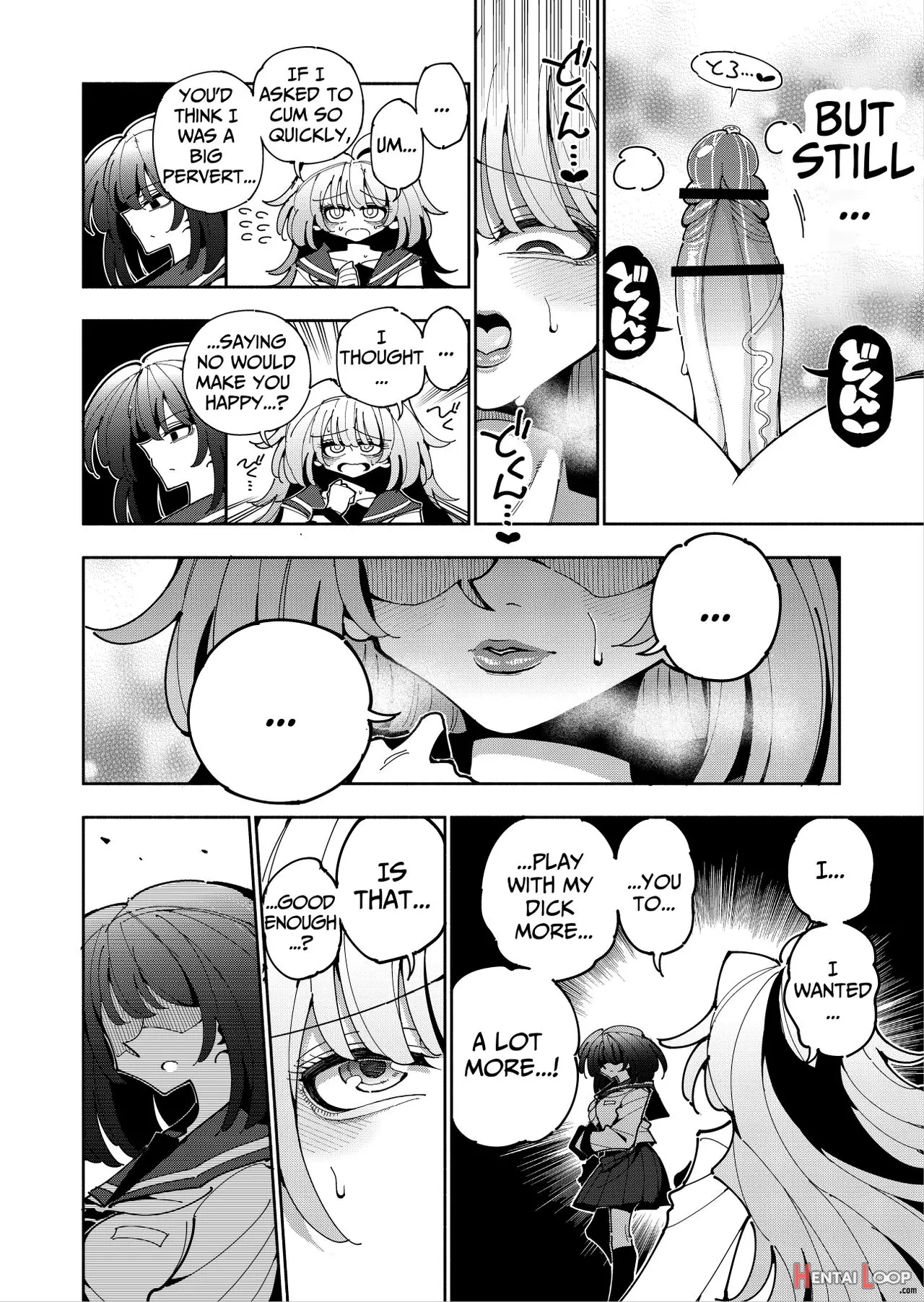 Shizuku To Shiori-senpai Ga Akuochi Futanari Kaizou Sareta Node Watashi Ga Shasei O Kanri Shimasu!- 2 page 49