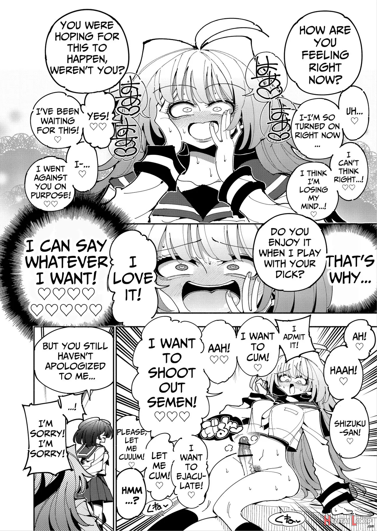 Shizuku To Shiori-senpai Ga Akuochi Futanari Kaizou Sareta Node Watashi Ga Shasei O Kanri Shimasu!- 2 page 51