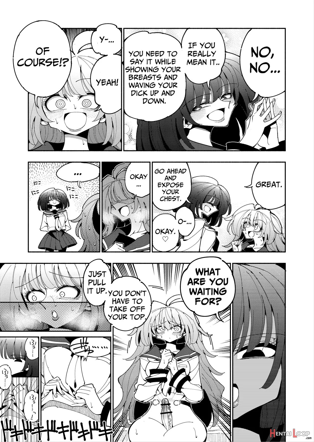 Shizuku To Shiori-senpai Ga Akuochi Futanari Kaizou Sareta Node Watashi Ga Shasei O Kanri Shimasu!- 2 page 52