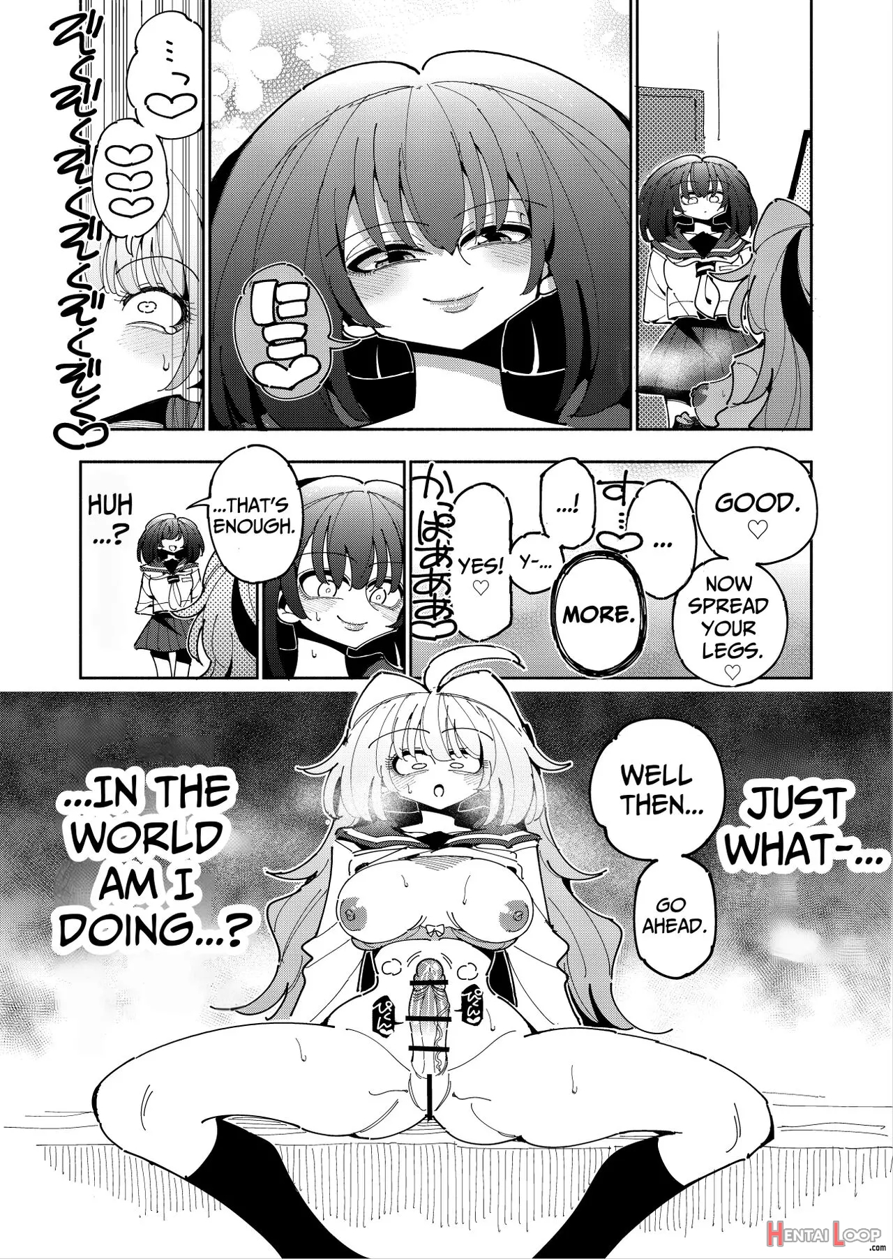 Shizuku To Shiori-senpai Ga Akuochi Futanari Kaizou Sareta Node Watashi Ga Shasei O Kanri Shimasu!- 2 page 54