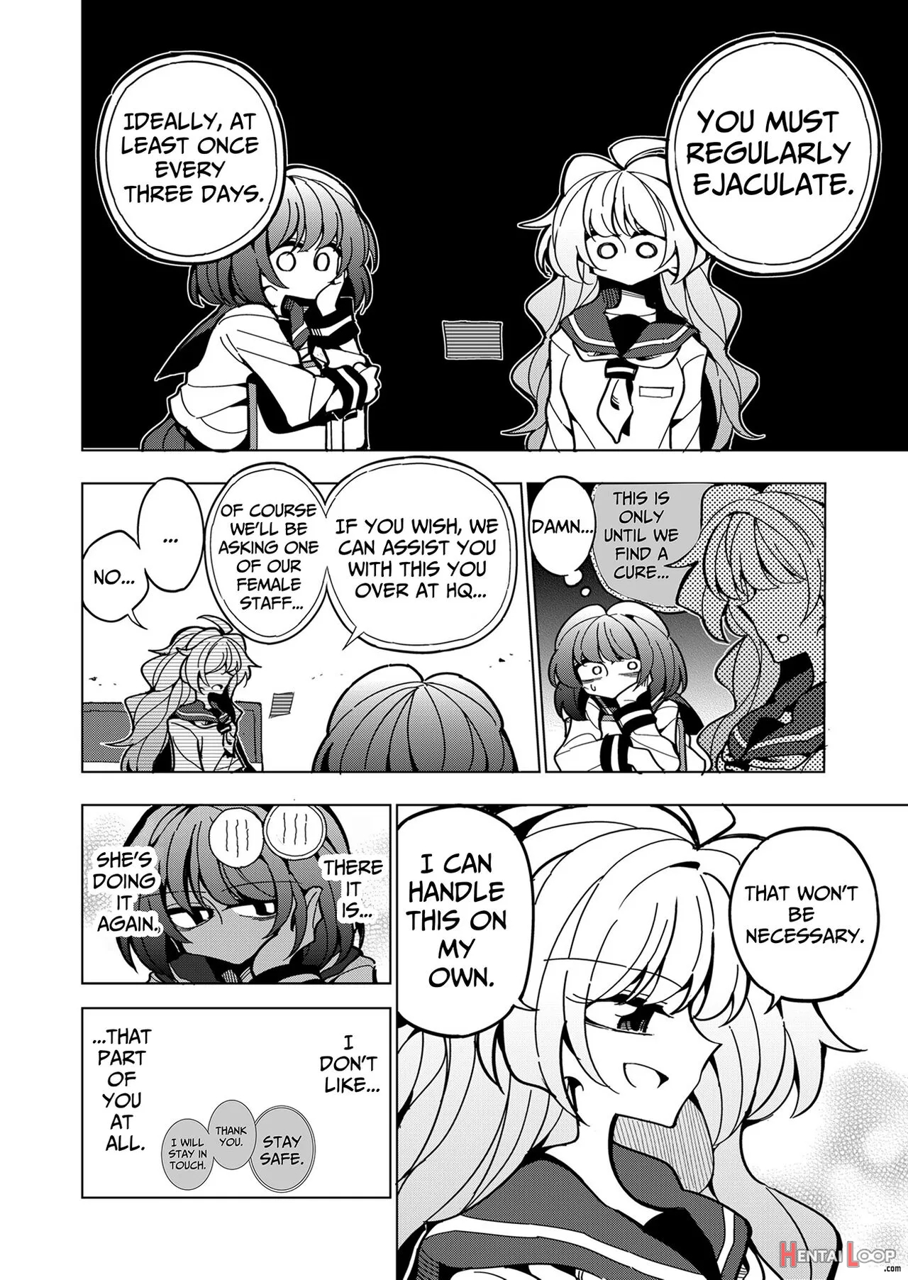 Shizuku To Shiori-senpai Ga Akuochi Futanari Kaizou Sareta Node Watashi Ga Shasei O Kanri Shimasu!- page 13