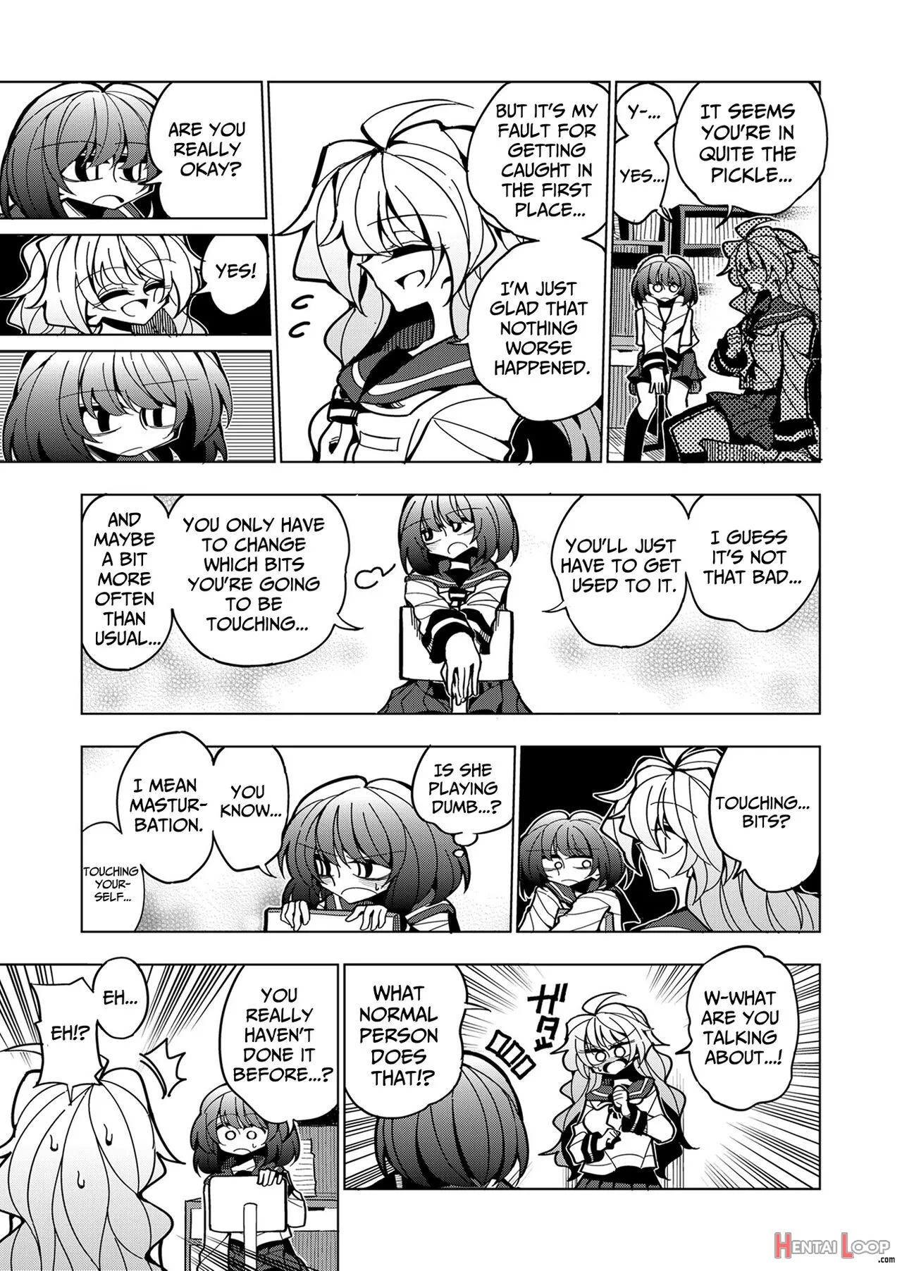 Shizuku To Shiori-senpai Ga Akuochi Futanari Kaizou Sareta Node Watashi Ga Shasei O Kanri Shimasu!- page 14