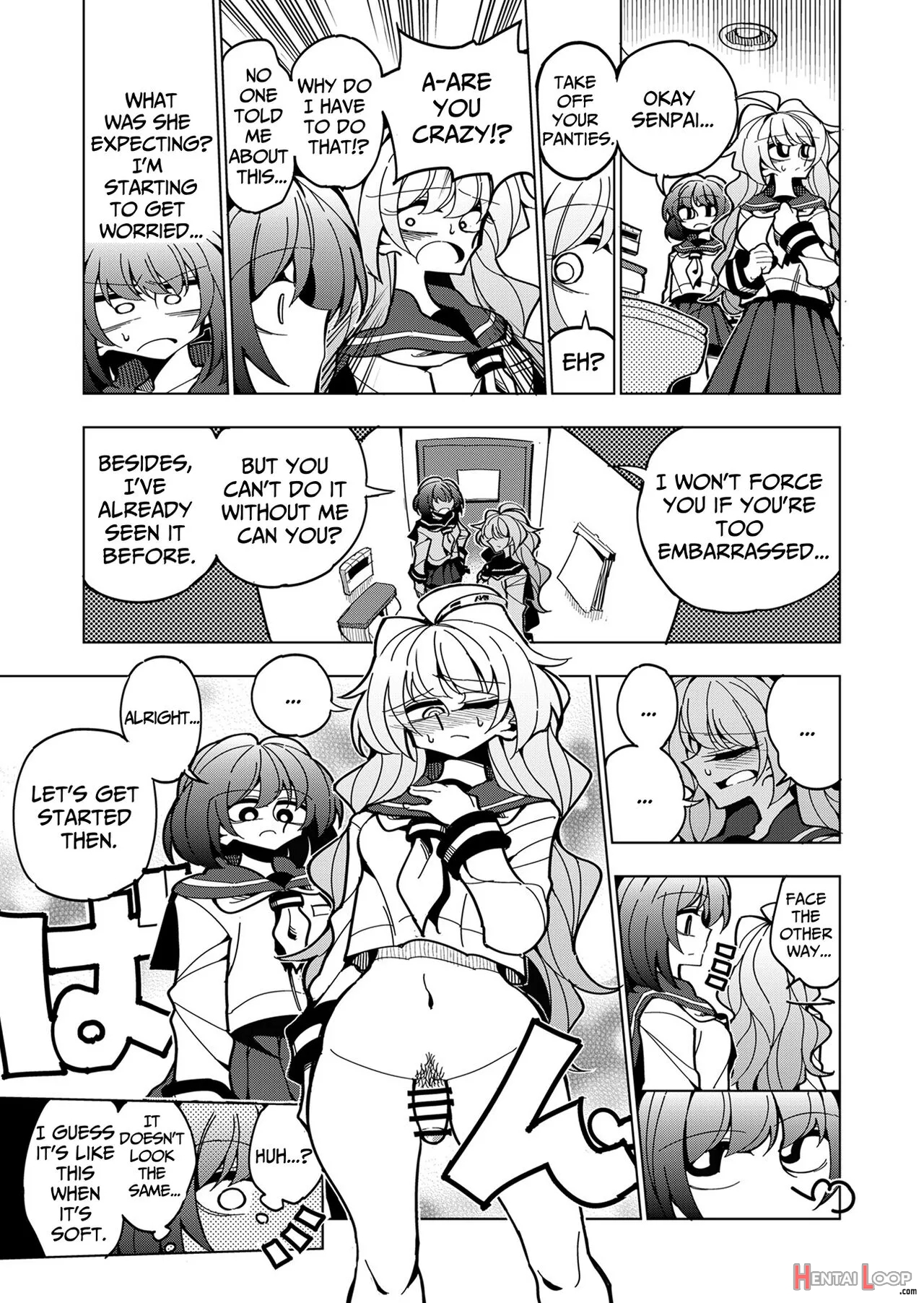 Shizuku To Shiori-senpai Ga Akuochi Futanari Kaizou Sareta Node Watashi Ga Shasei O Kanri Shimasu!- page 16