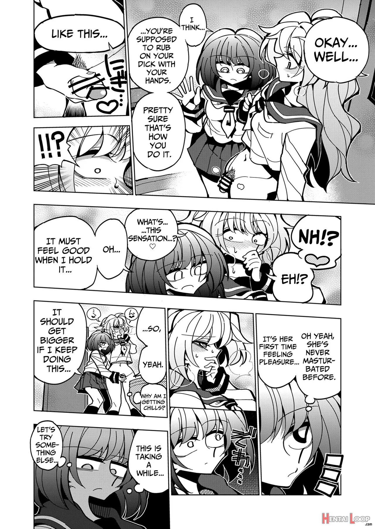 Shizuku To Shiori-senpai Ga Akuochi Futanari Kaizou Sareta Node Watashi Ga Shasei O Kanri Shimasu!- page 17