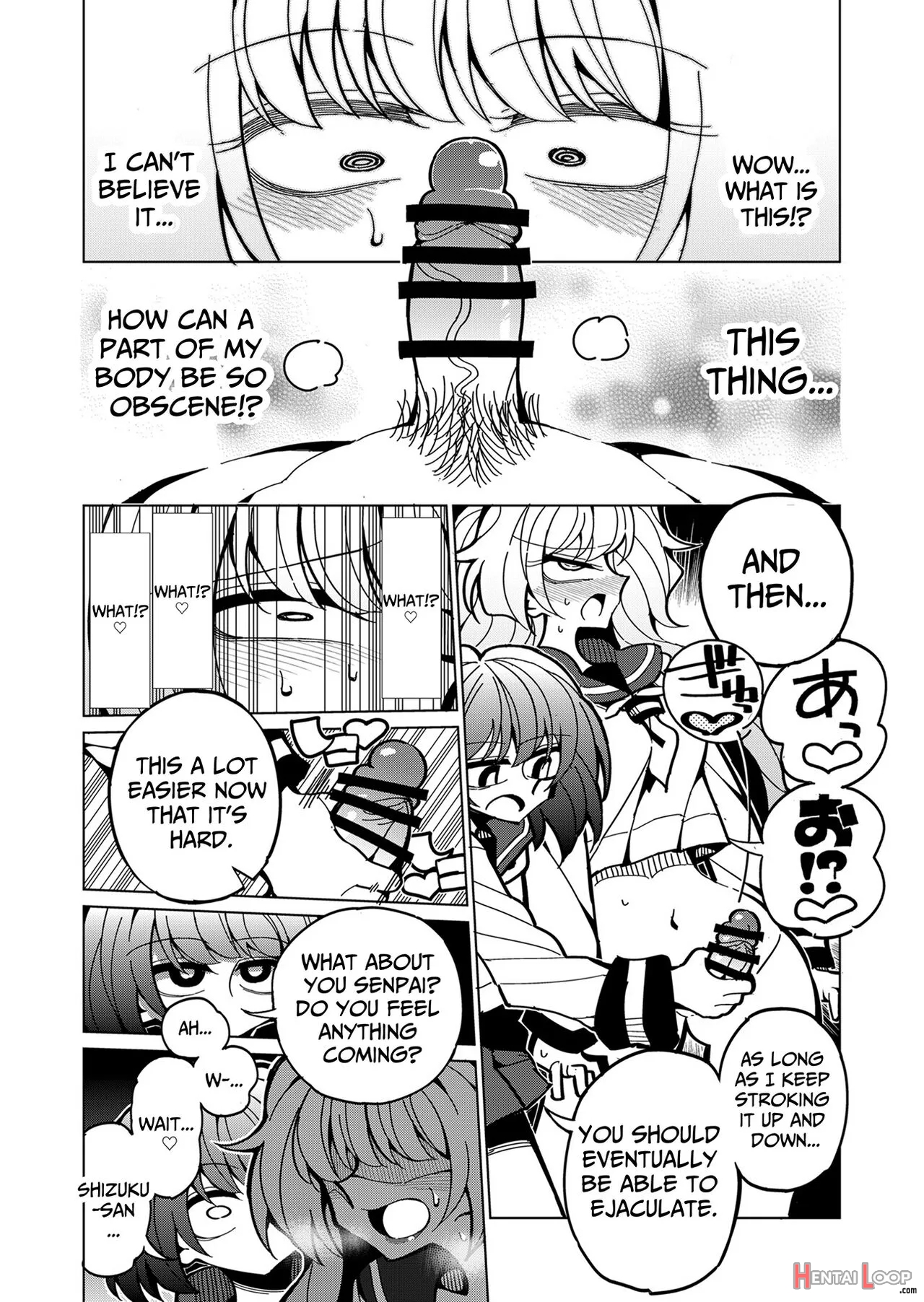 Shizuku To Shiori-senpai Ga Akuochi Futanari Kaizou Sareta Node Watashi Ga Shasei O Kanri Shimasu!- page 19