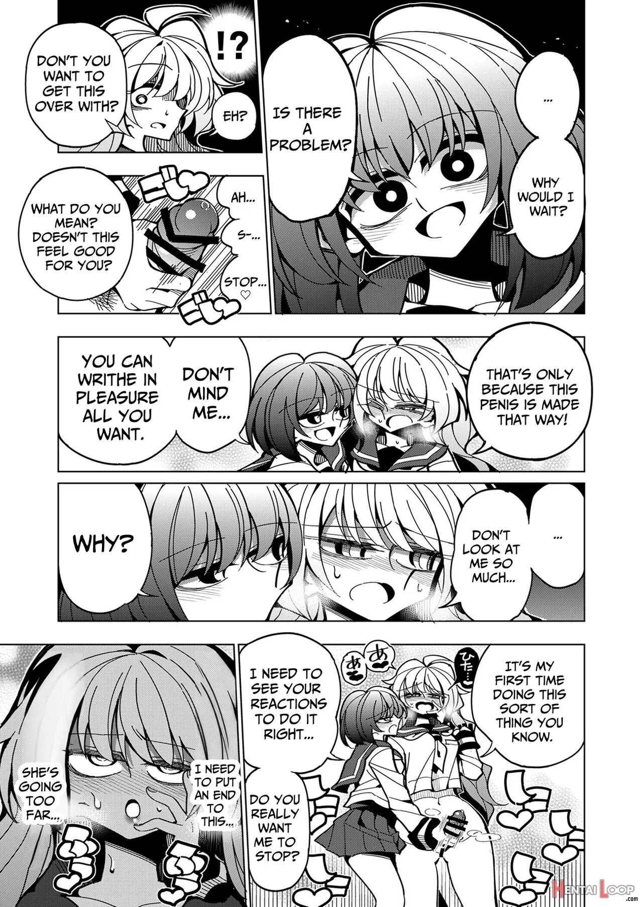 Shizuku To Shiori-senpai Ga Akuochi Futanari Kaizou Sareta Node Watashi Ga Shasei O Kanri Shimasu!- page 20