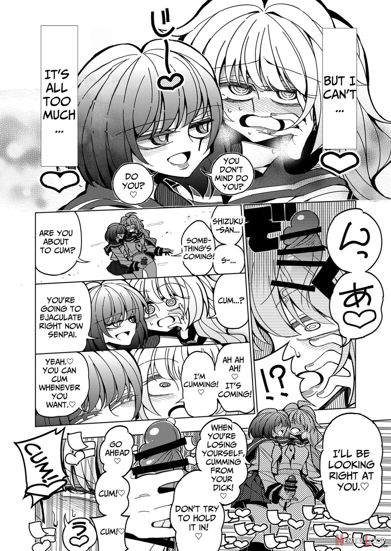 Shizuku To Shiori-senpai Ga Akuochi Futanari Kaizou Sareta Node Watashi Ga Shasei O Kanri Shimasu!- page 21