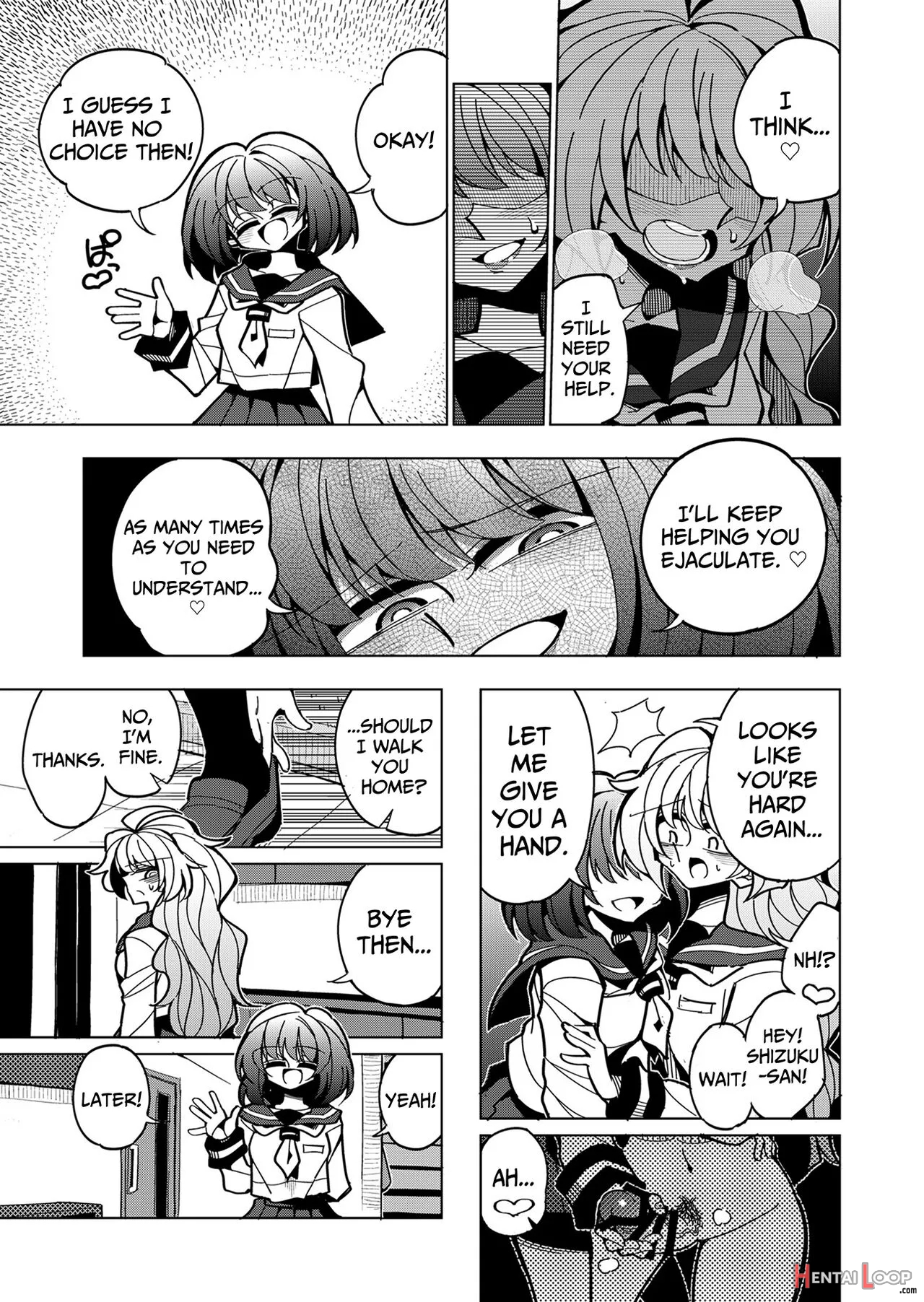 Shizuku To Shiori-senpai Ga Akuochi Futanari Kaizou Sareta Node Watashi Ga Shasei O Kanri Shimasu!- page 24