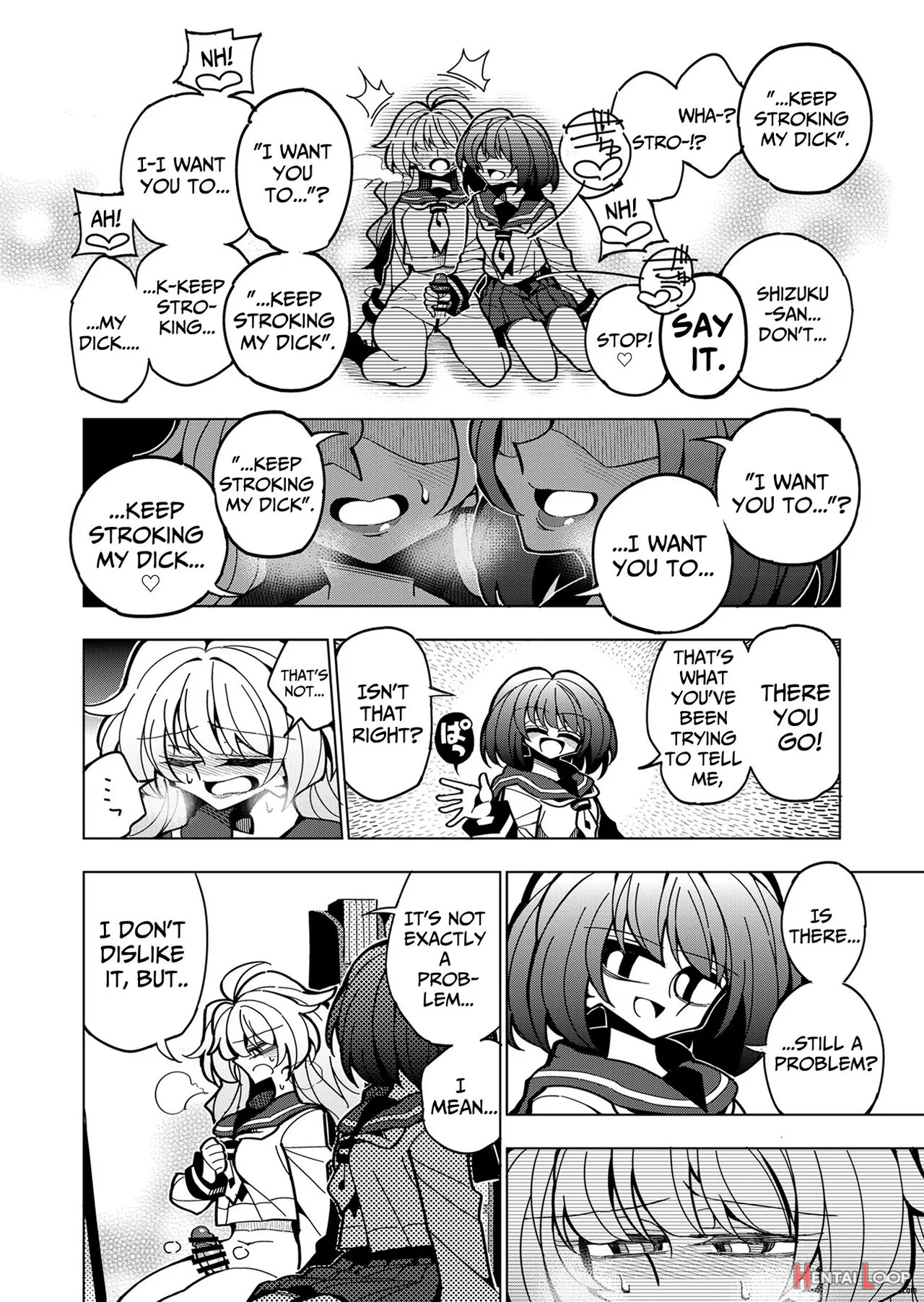 Shizuku To Shiori-senpai Ga Akuochi Futanari Kaizou Sareta Node Watashi Ga Shasei O Kanri Shimasu!- page 33