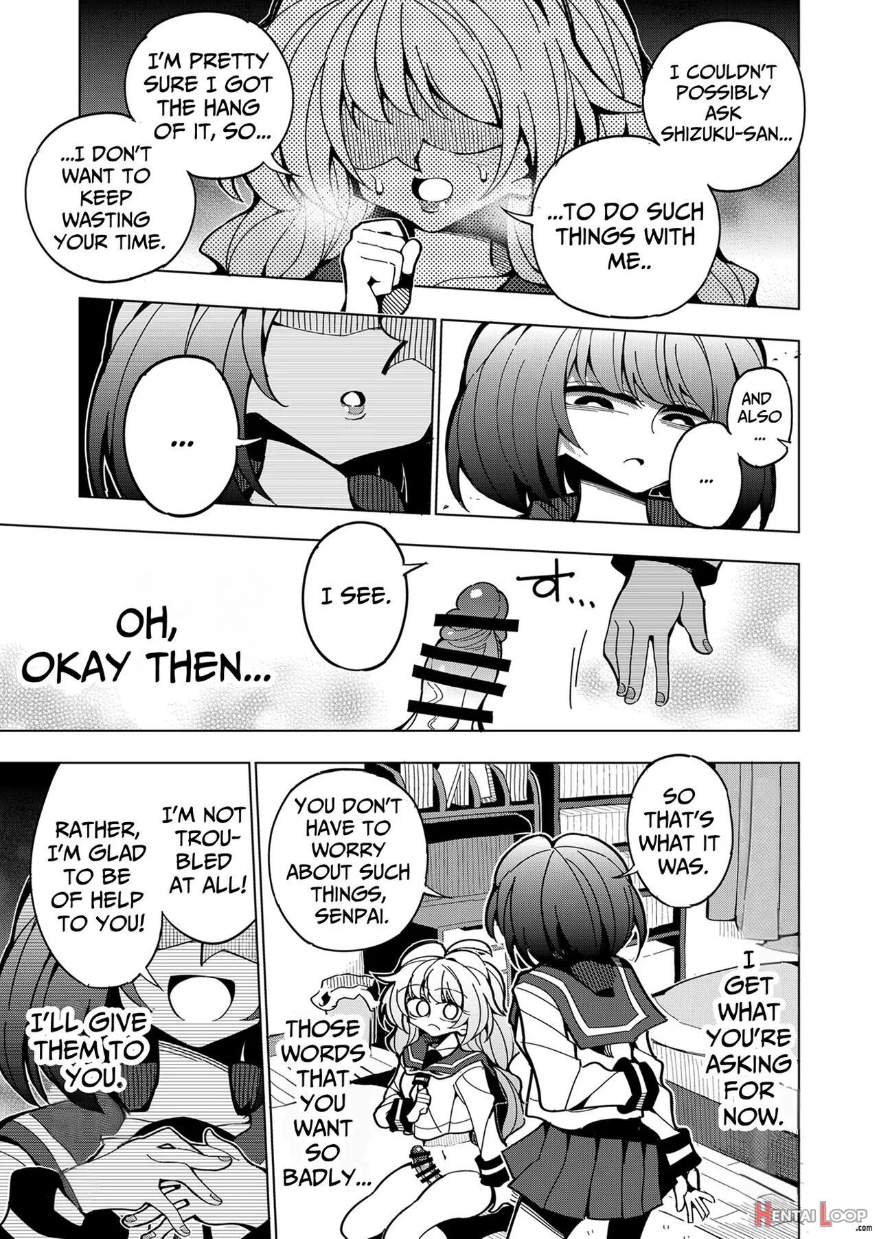 Shizuku To Shiori-senpai Ga Akuochi Futanari Kaizou Sareta Node Watashi Ga Shasei O Kanri Shimasu!- page 34