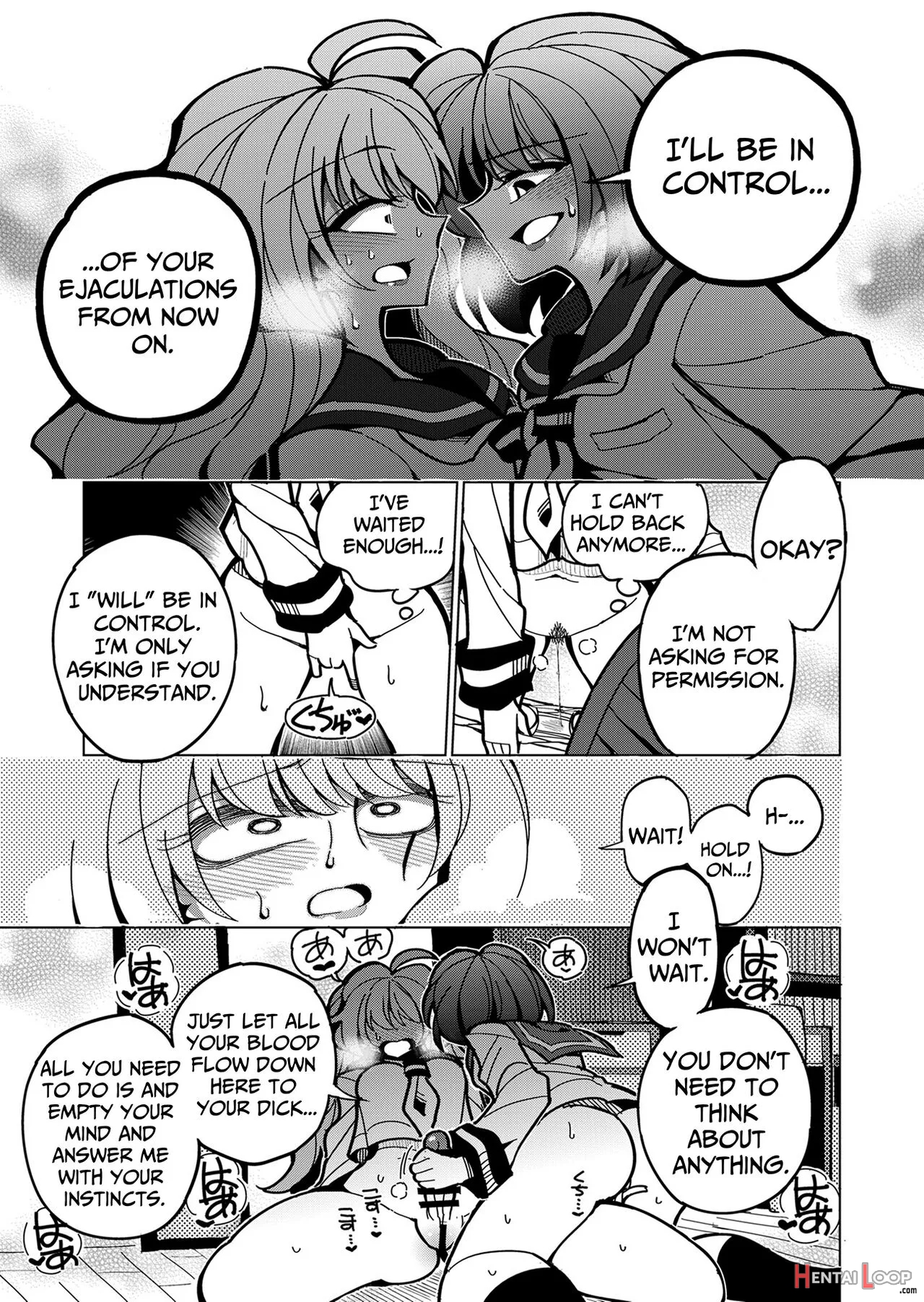 Shizuku To Shiori-senpai Ga Akuochi Futanari Kaizou Sareta Node Watashi Ga Shasei O Kanri Shimasu!- page 38