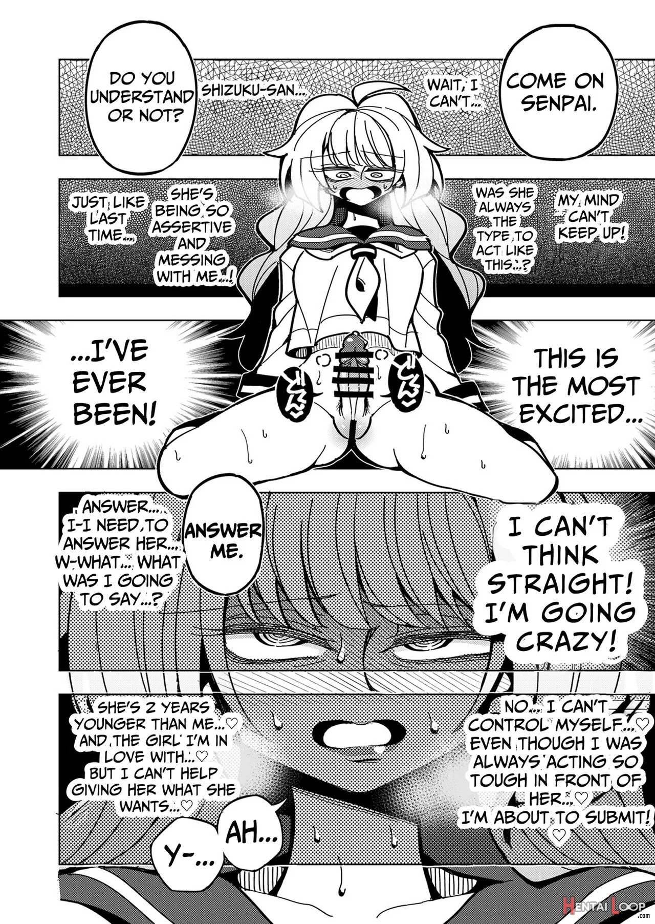 Shizuku To Shiori-senpai Ga Akuochi Futanari Kaizou Sareta Node Watashi Ga Shasei O Kanri Shimasu!- page 39