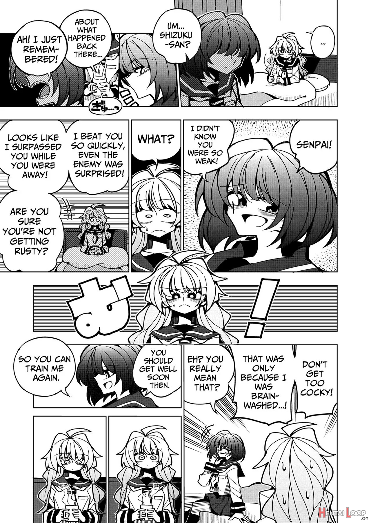 Shizuku To Shiori-senpai Ga Akuochi Futanari Kaizou Sareta Node Watashi Ga Shasei O Kanri Shimasu!- page 8