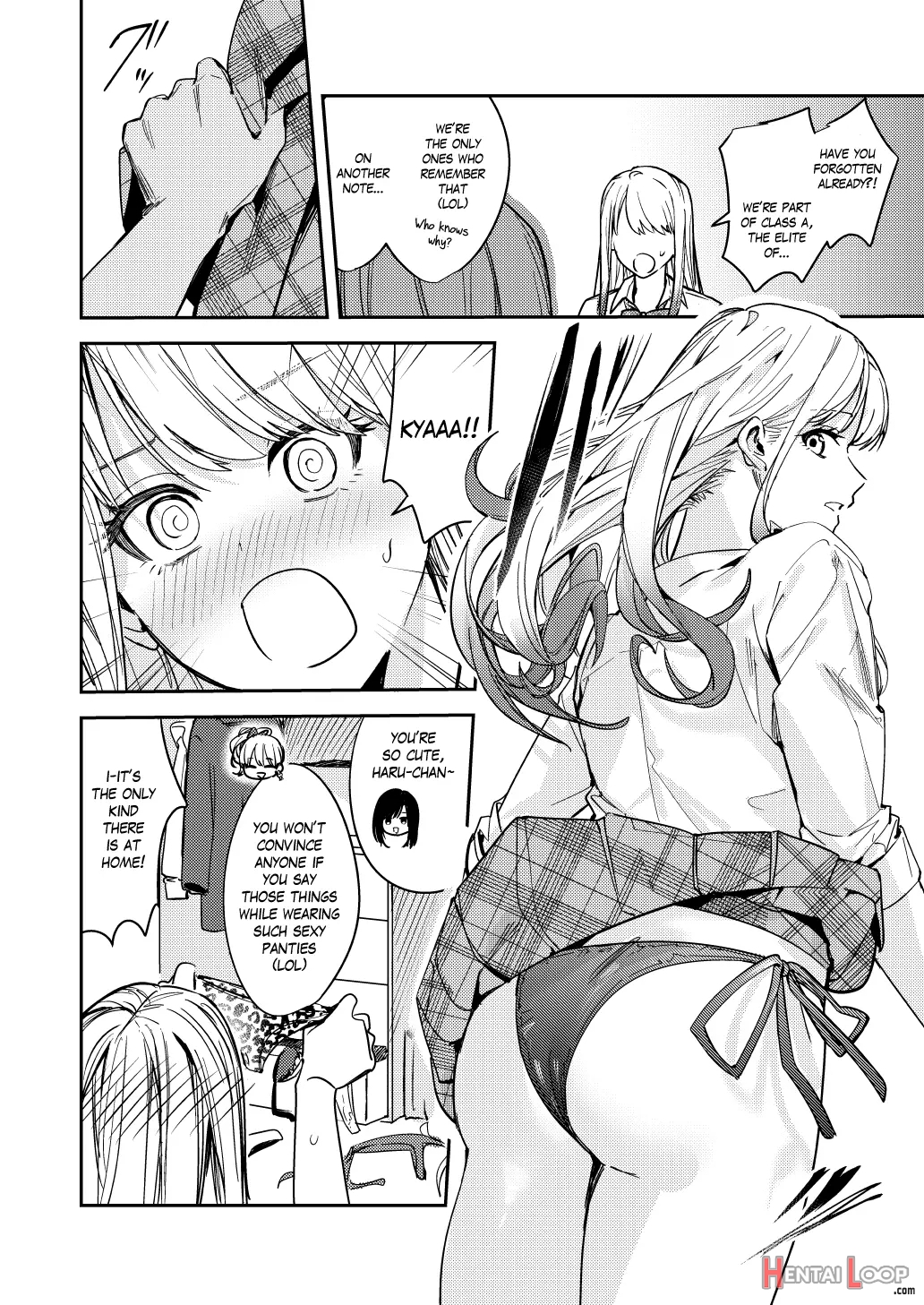 Shuudan Nyotaika Gal, Ochiru page 11