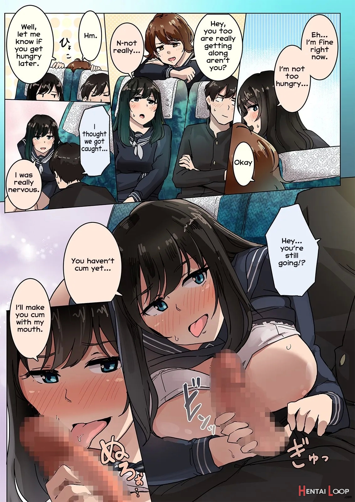 Shuugaku Ryokou No Bus No Naka De page 5