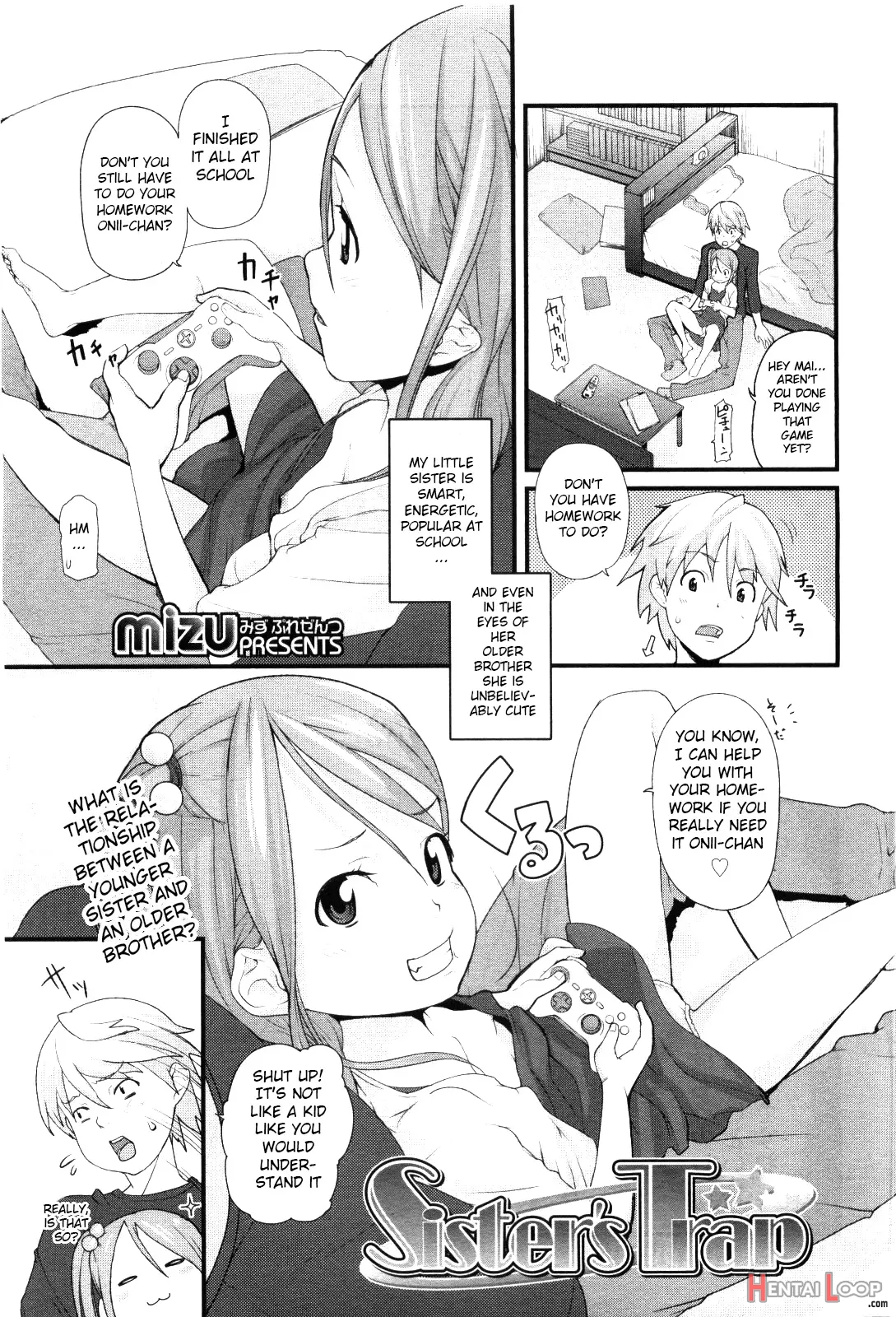 Sister's Trap page 1