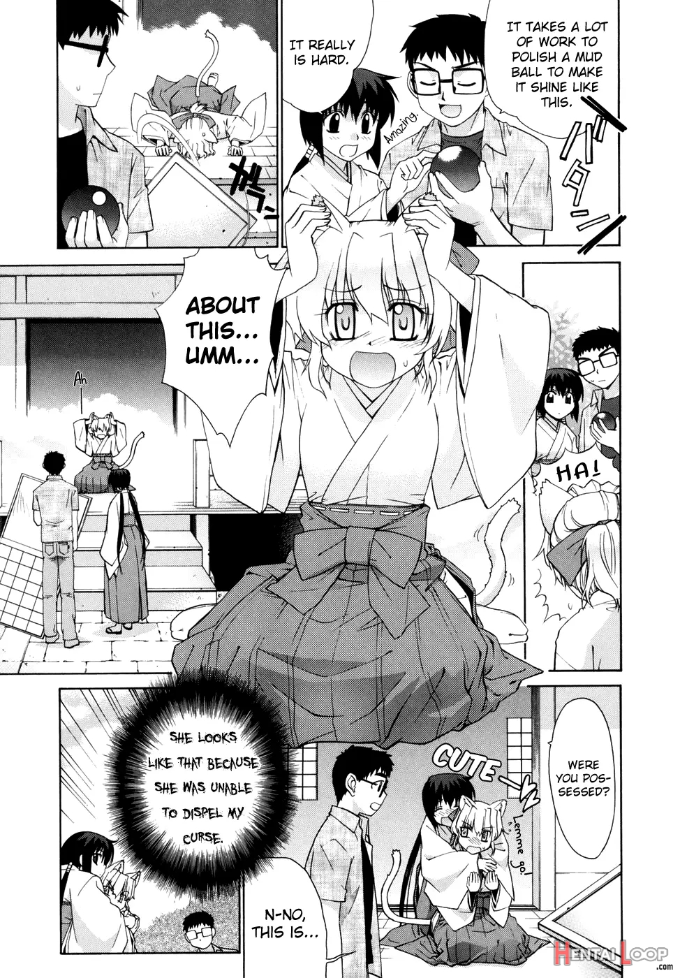 Tonari No Miko-san Wa Minna Warau page 157