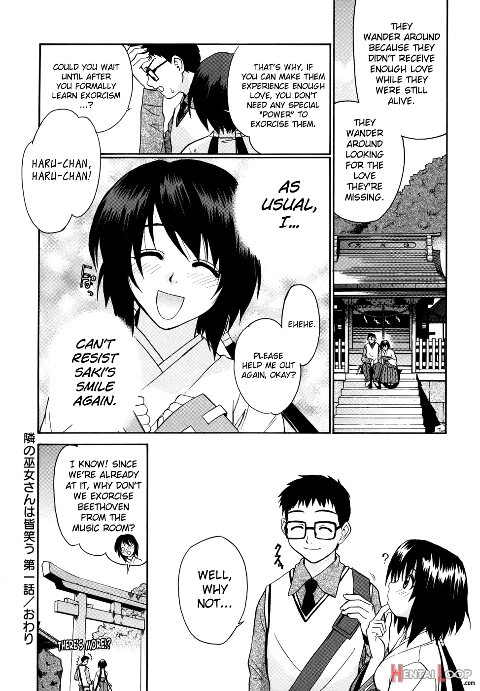 Tonari No Miko-san Wa Minna Warau page 24