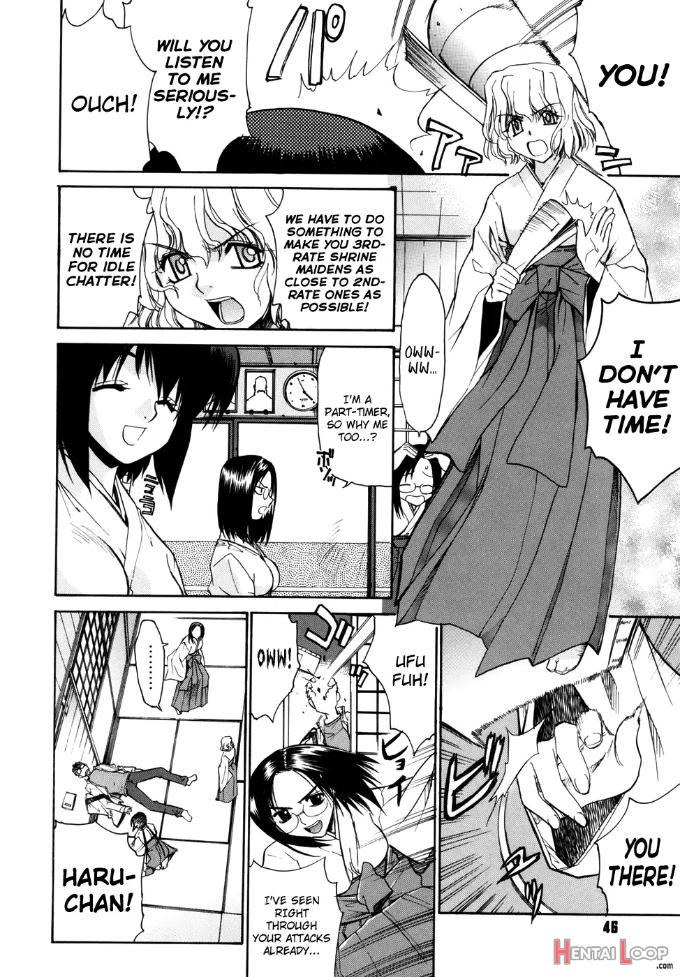 Tonari No Miko-san Wa Minna Warau page 48