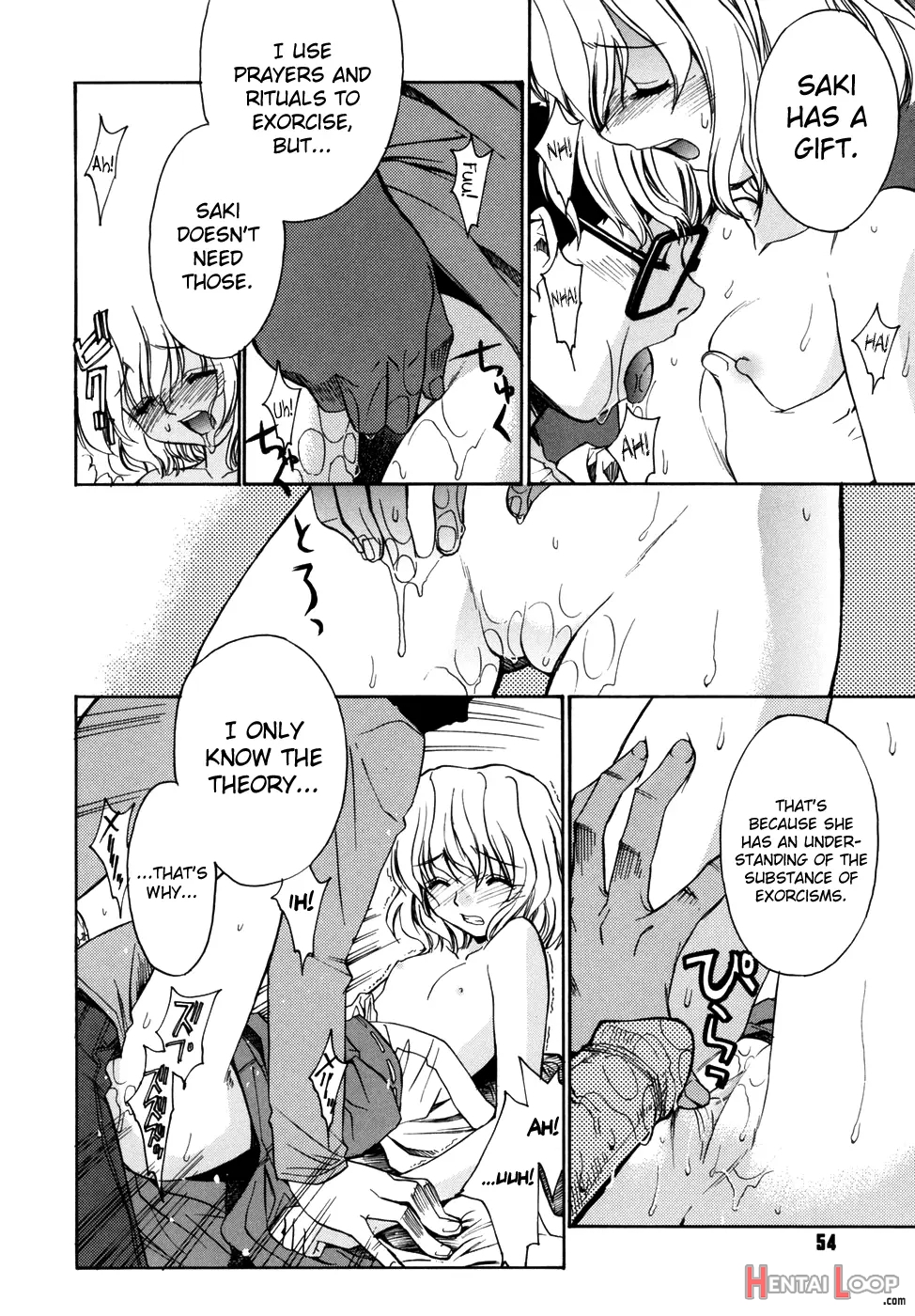 Tonari No Miko-san Wa Minna Warau page 56