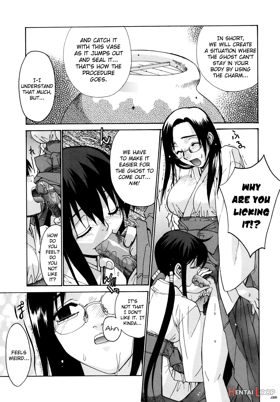 Tonari No Miko-san Wa Minna Warau page 69