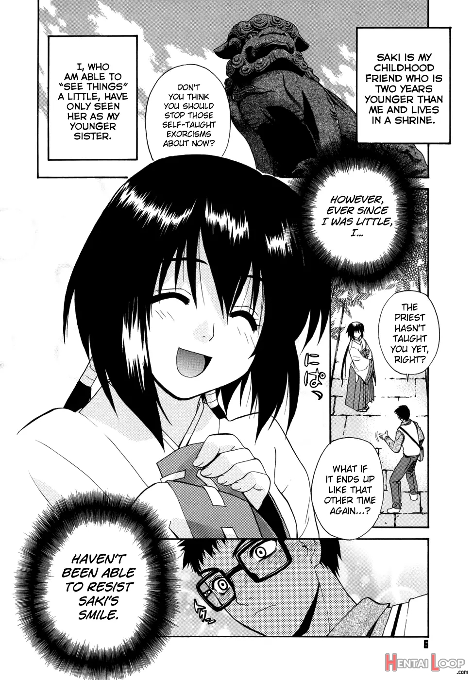 Tonari No Miko-san Wa Minna Warau page 8