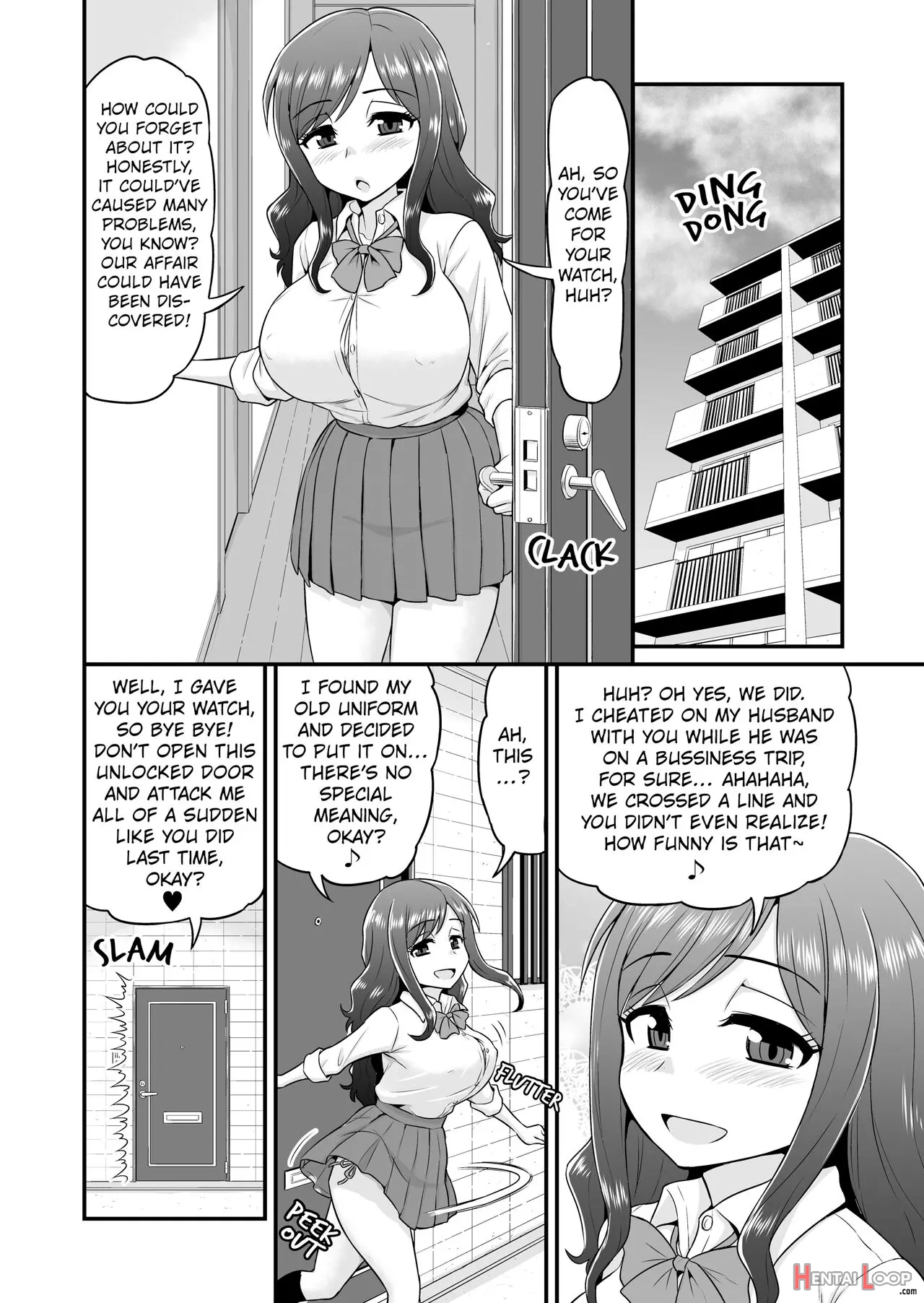 Uwaki Hitozuma Nama Nakadashi Ottori Seiso Kakure Inran Hitozuma To Okute Dotei Otaku-kun - Decensored page 15